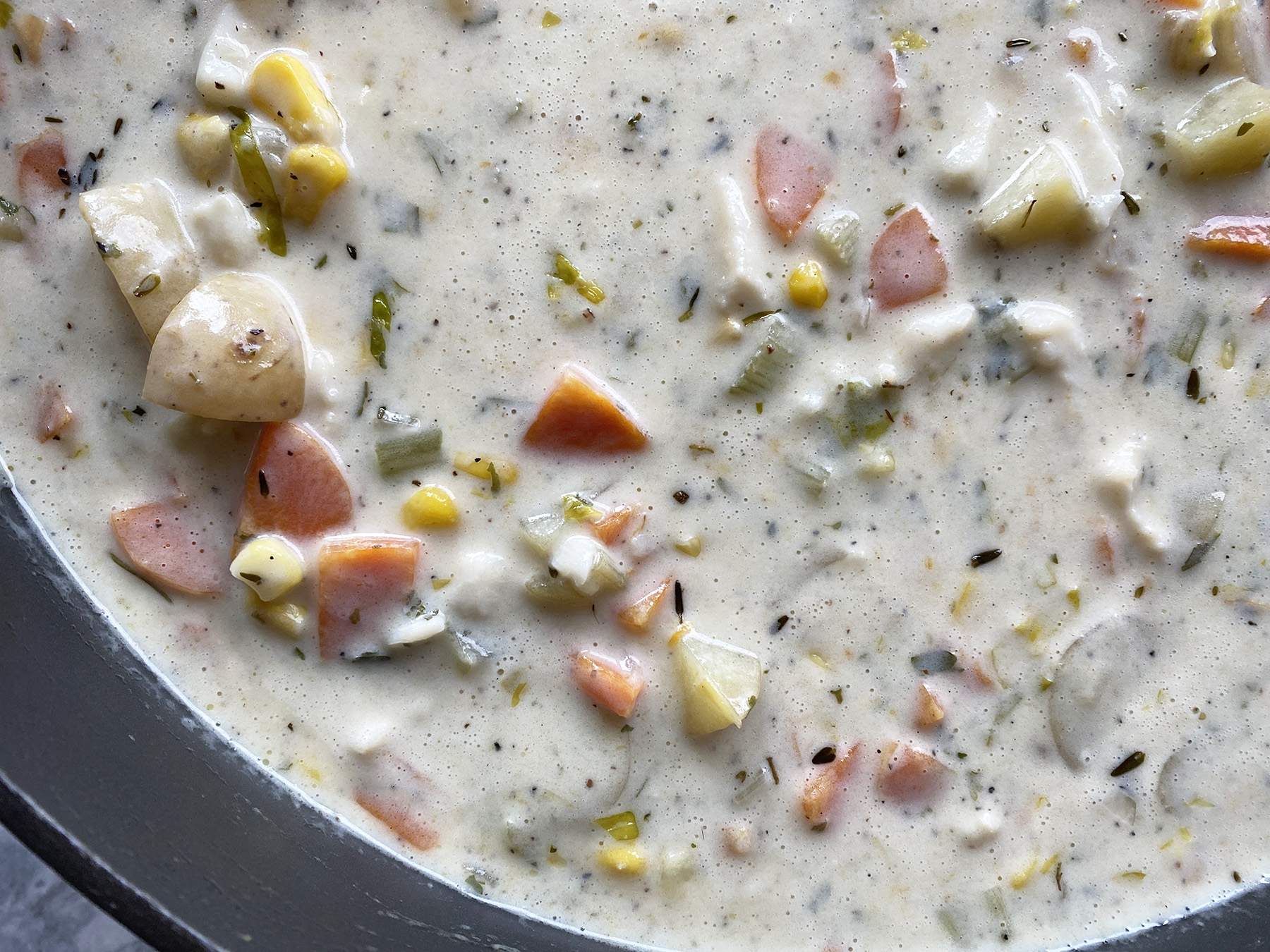Bacon and Corn Chowder