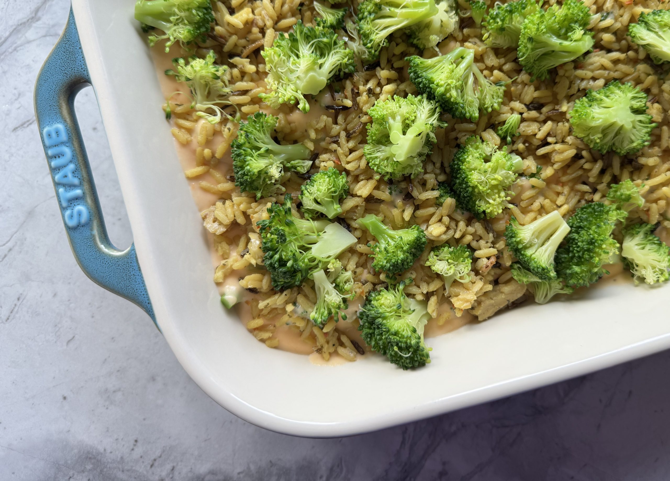 Wild Rice Broccoli Casserole