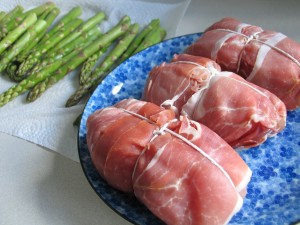 Prosciutto Wrapped Chicken Breast Stuffed with Goat Cheese