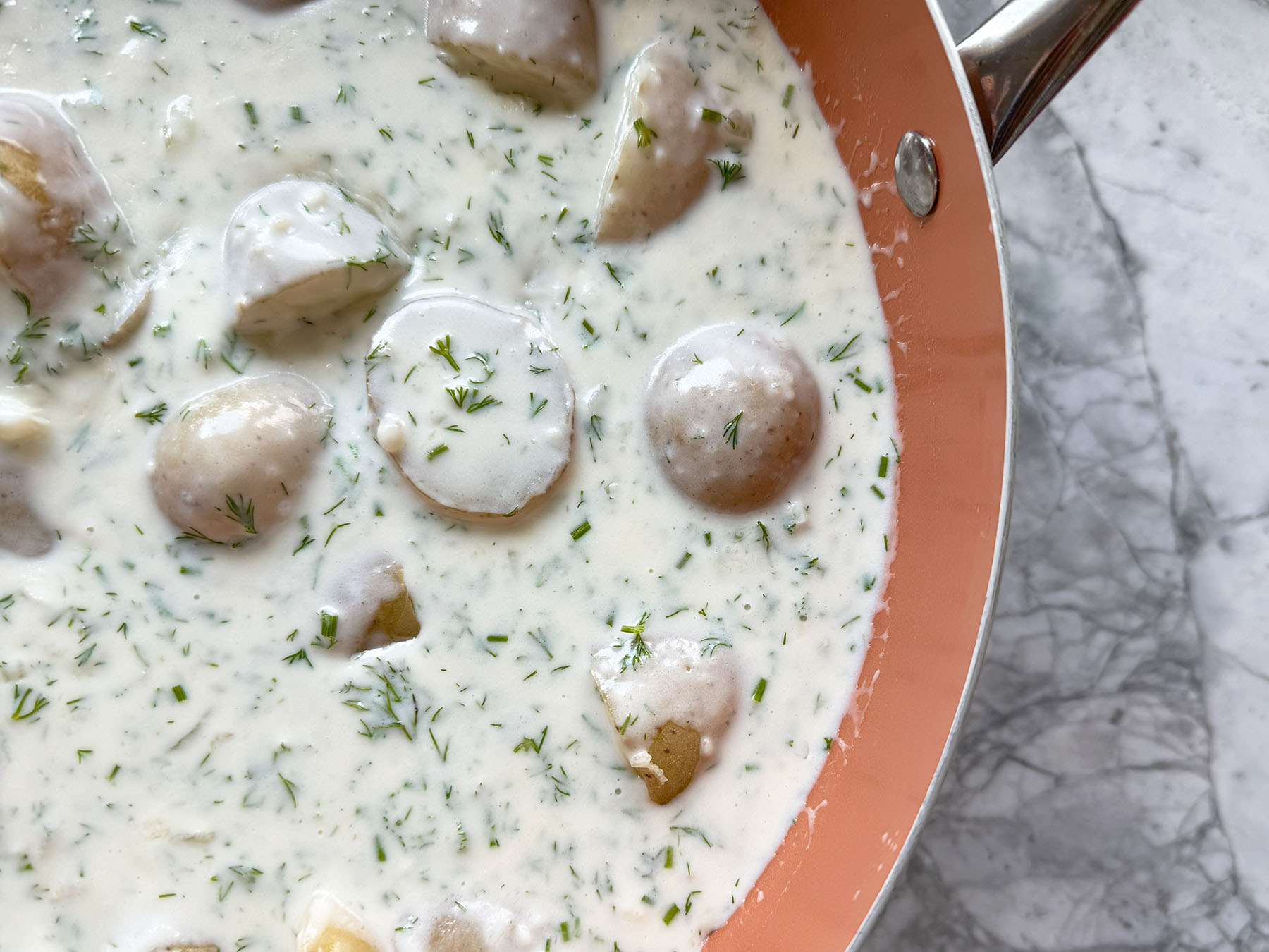 Creamy Dill Potatoes