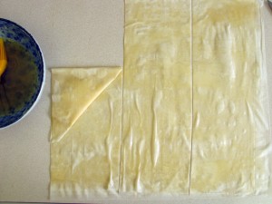 Honey Ricotta Turnovers