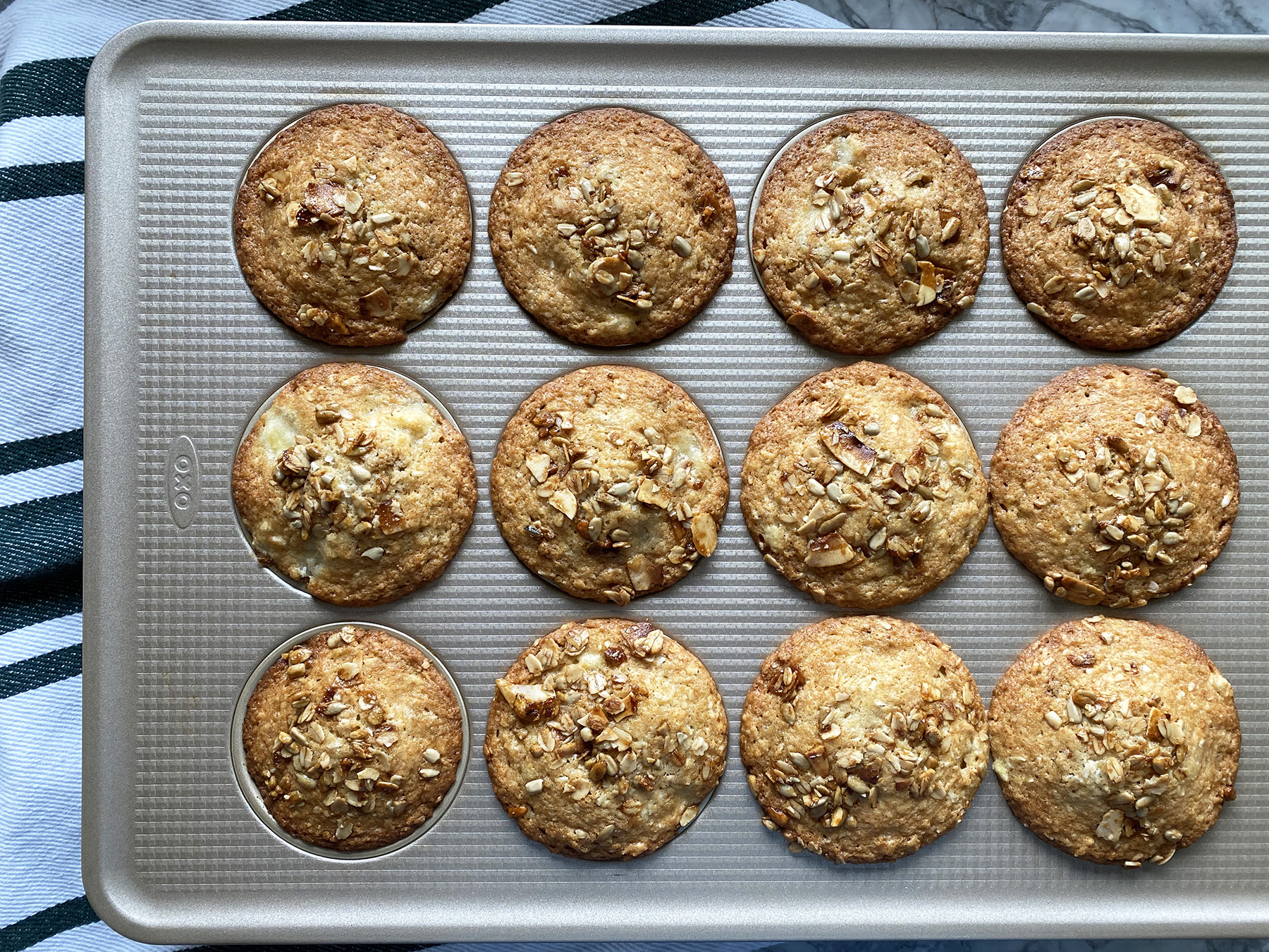 Banana Crunch Muffins