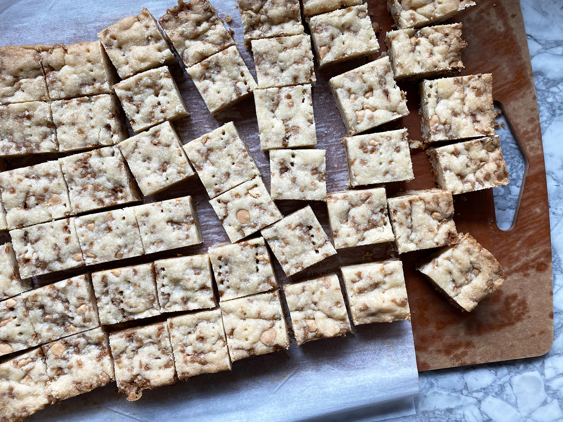 Toffee-Crunch Shortbread