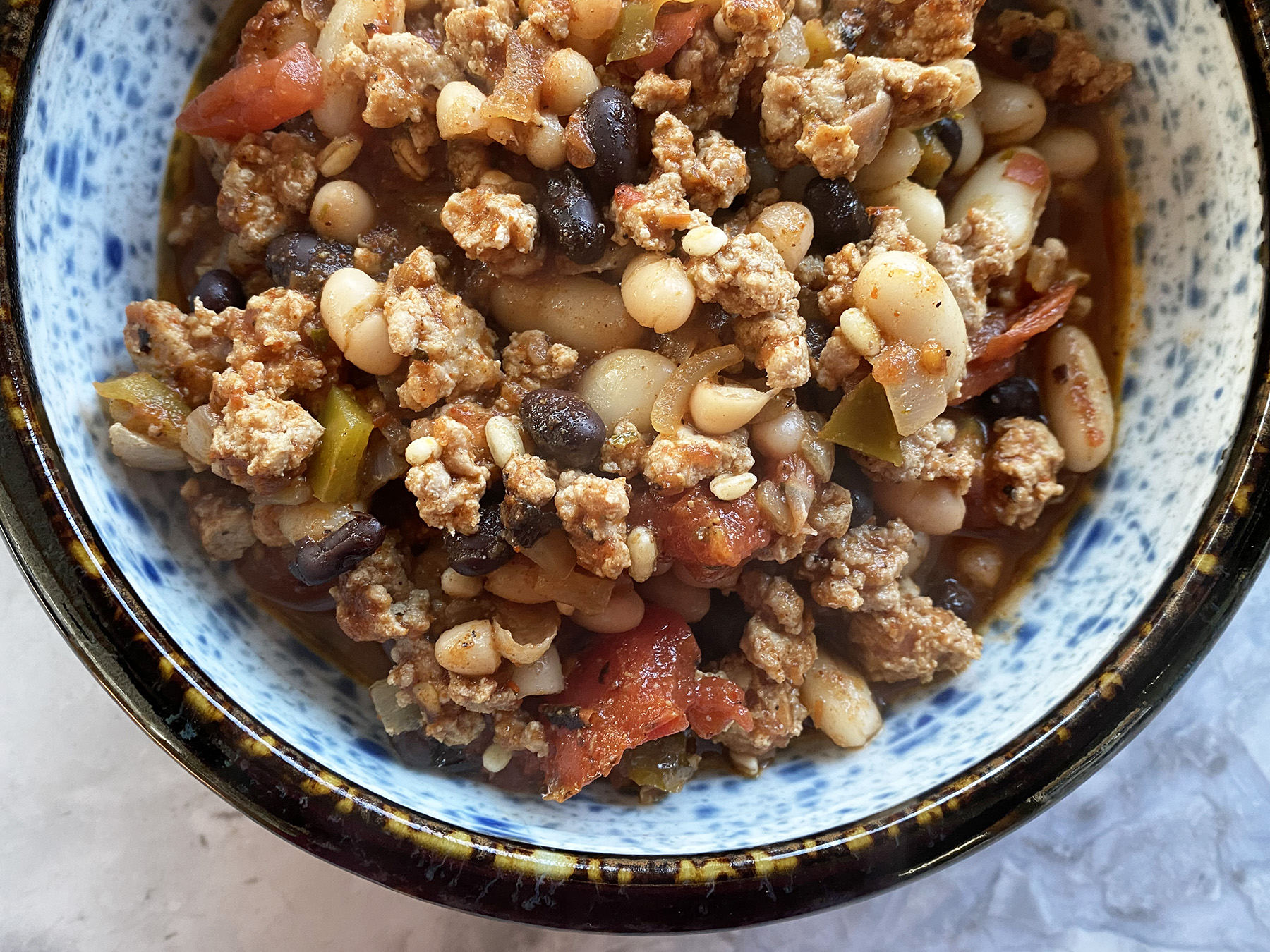 Turkey Chili with Barley