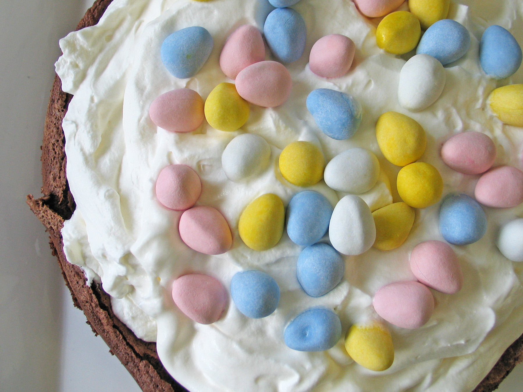 Chocolate Cloud Cake (for Easter)