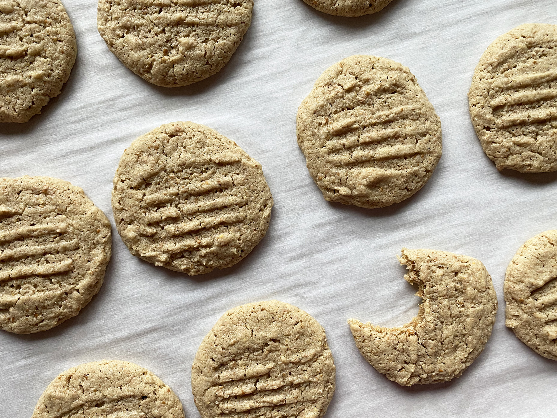 SunButter Flax Cookies