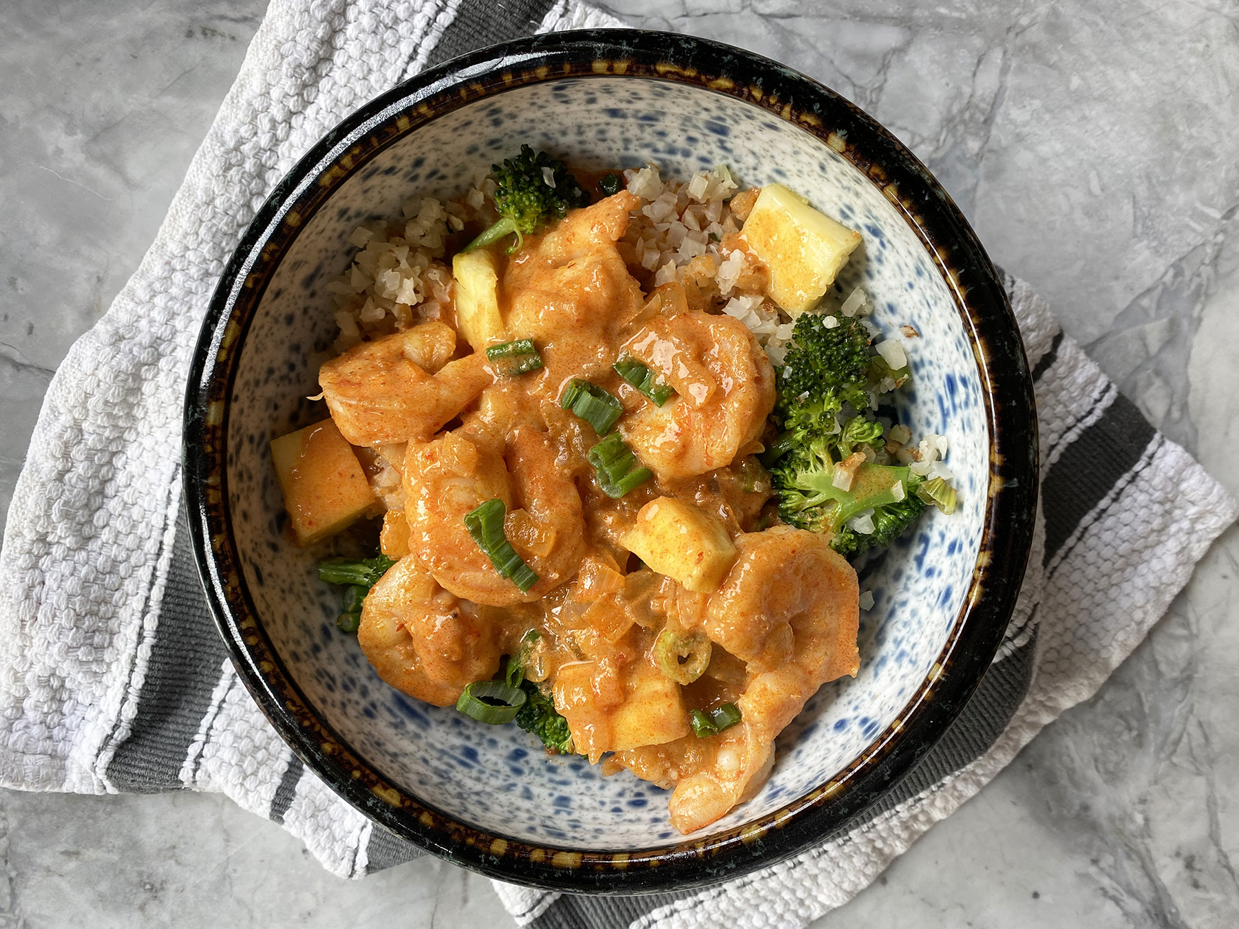 Coconut Red Curry Shrimp