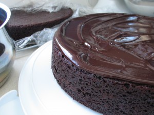 Double Chocolate Layer Cake (10