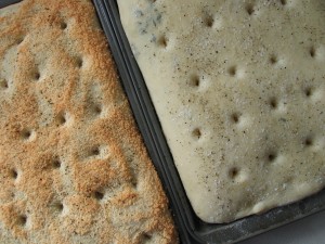 Focaccia (Thyme and Parmesan)
