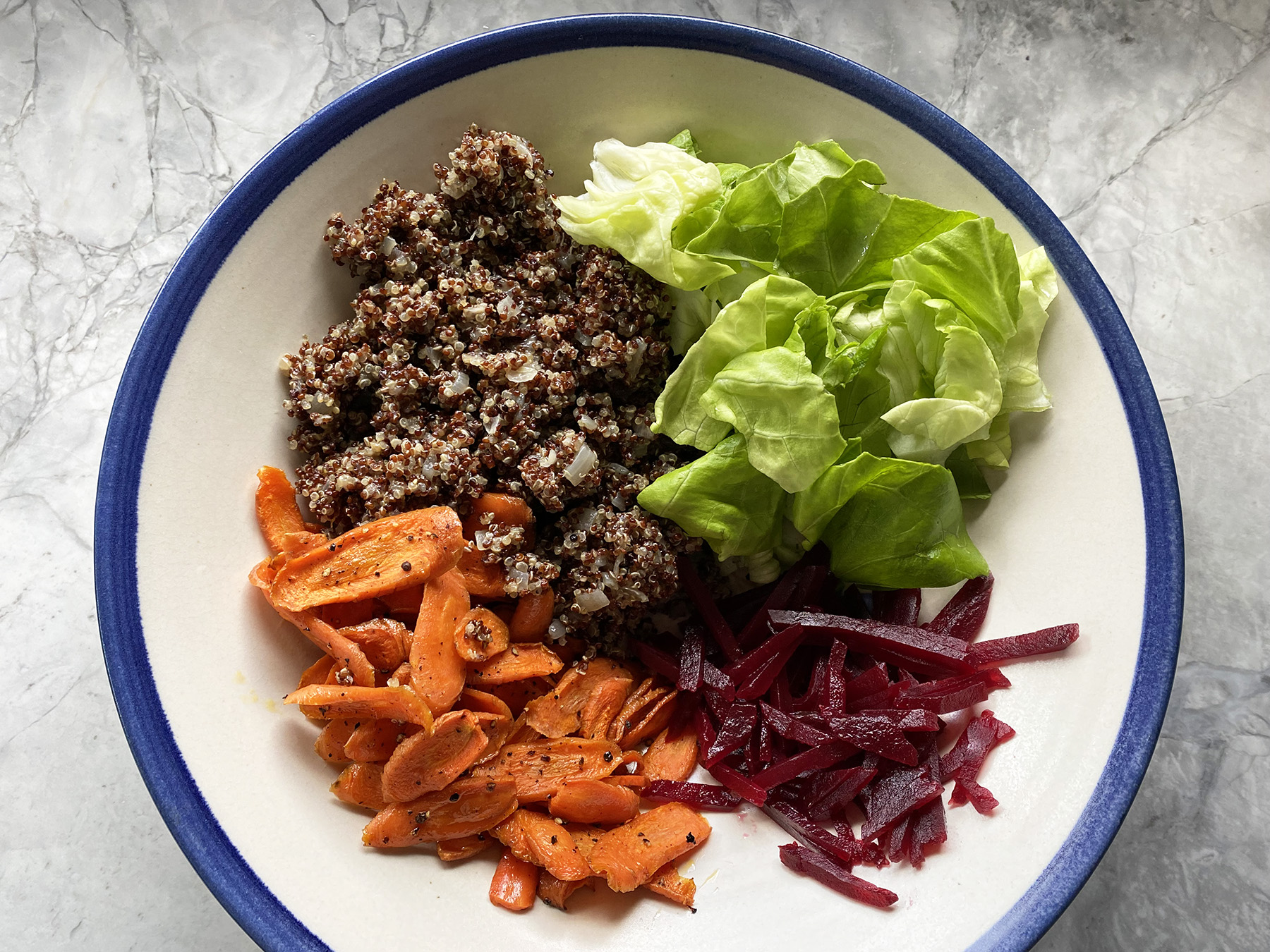 Quinoa and Glazed Carrot Salad