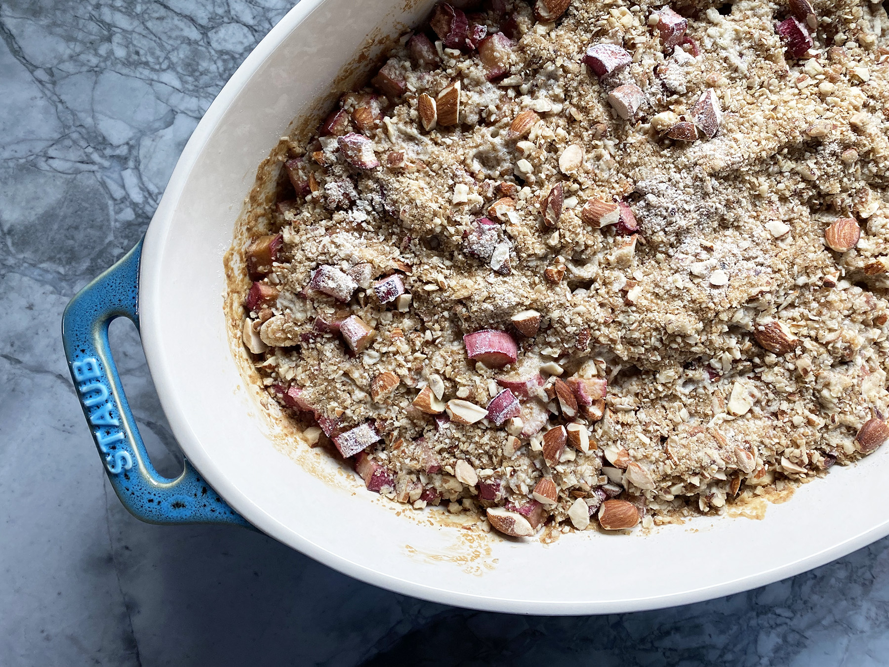 Rhubarb Crisp