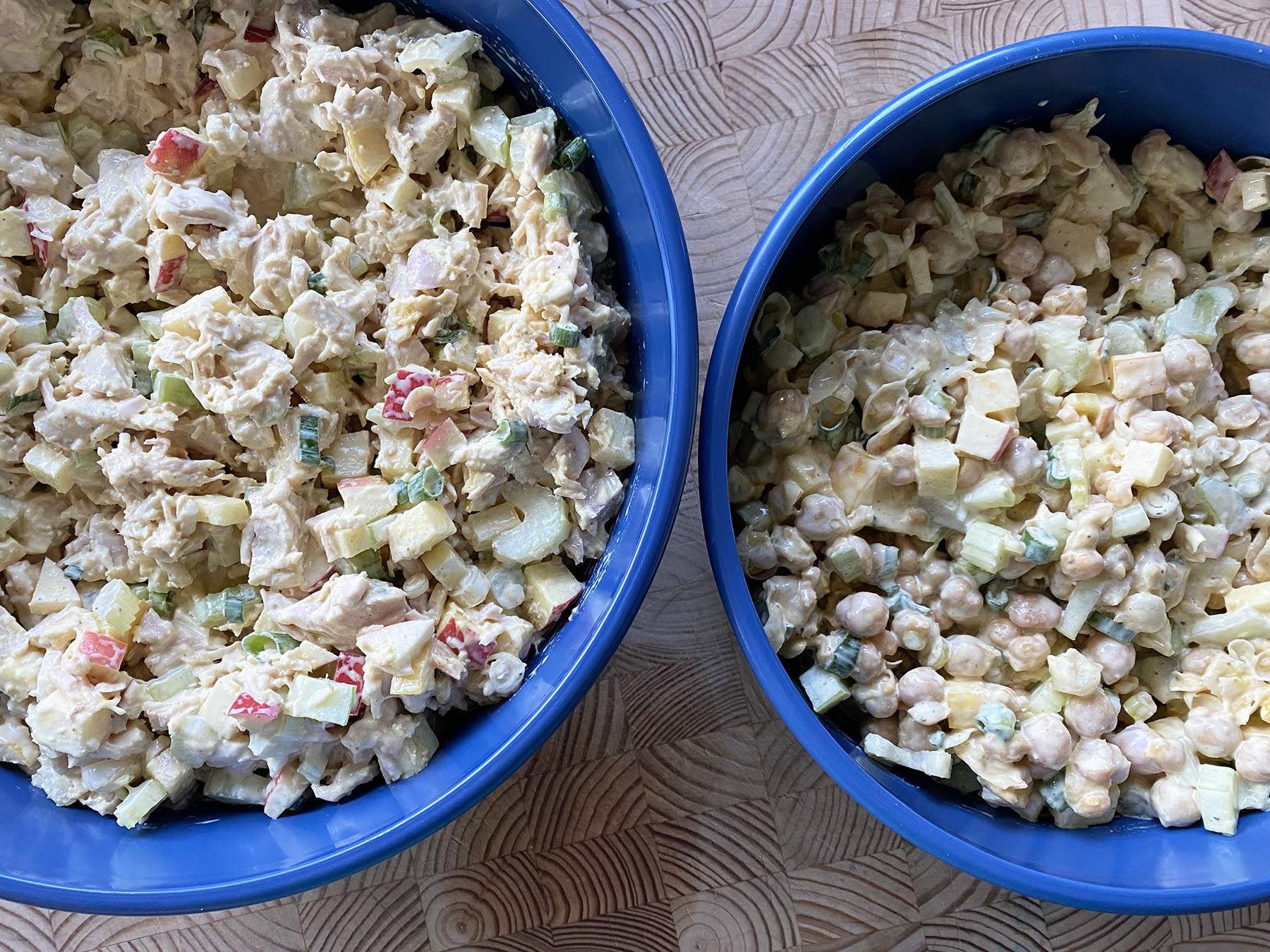 Chicken (or Chickpea) Salad for Sandwiches