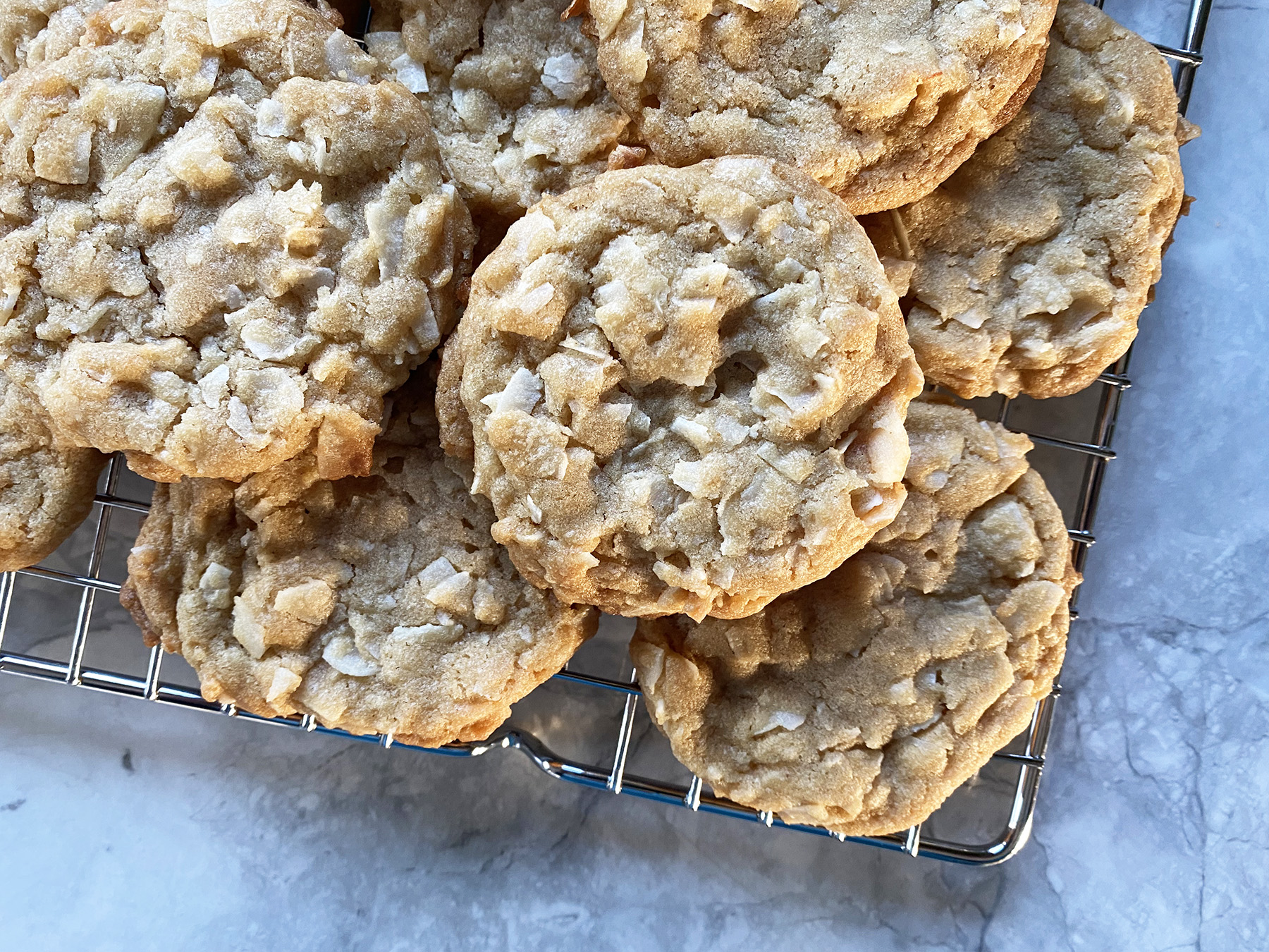Coconut Brown Butter Cookies