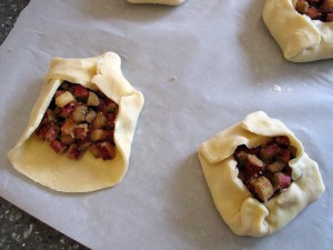 Rhubarb Galettes