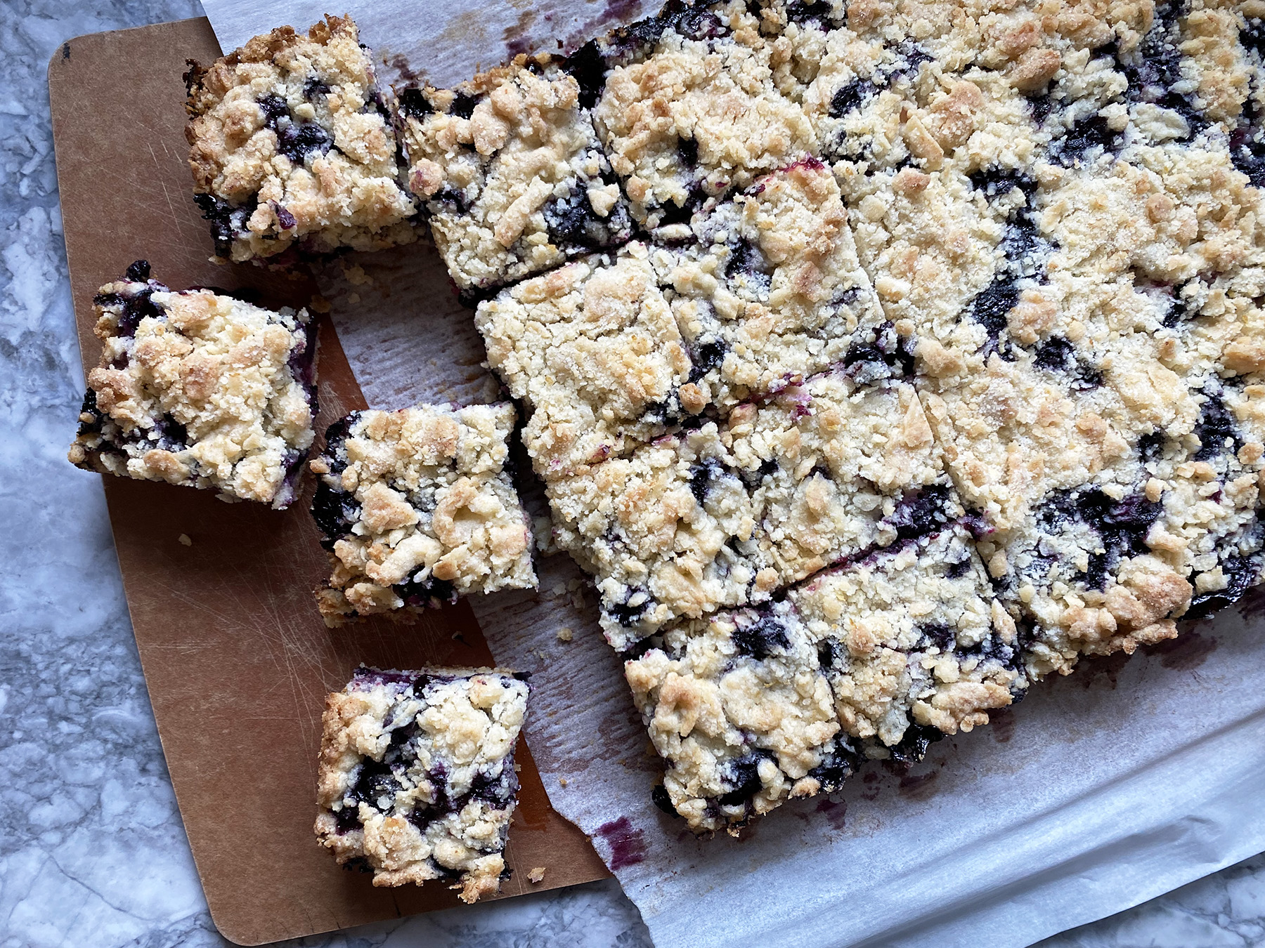 Blueberry Crumb Bars