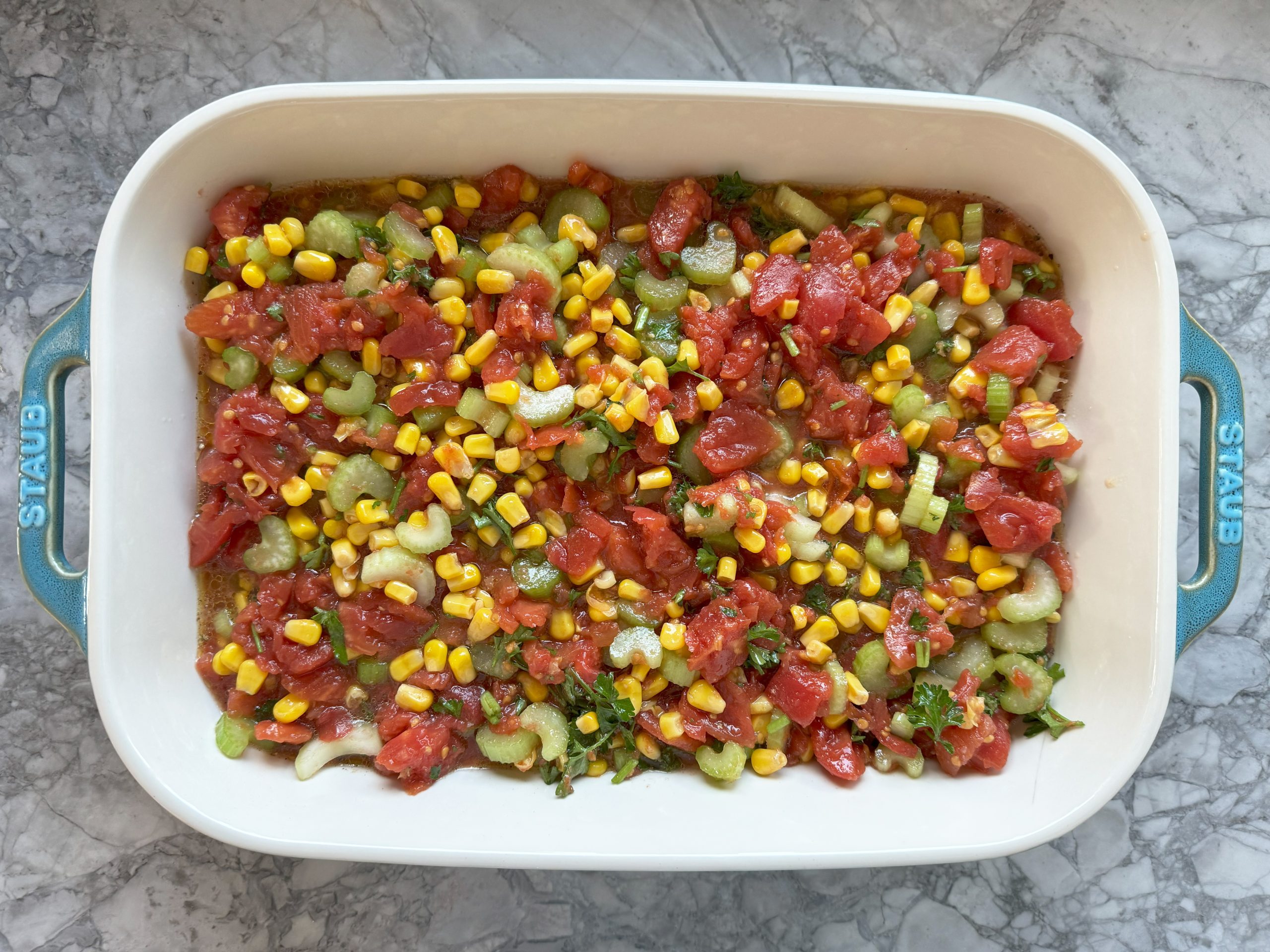 Oven-Baked Fish (with Tomato and Parsley)