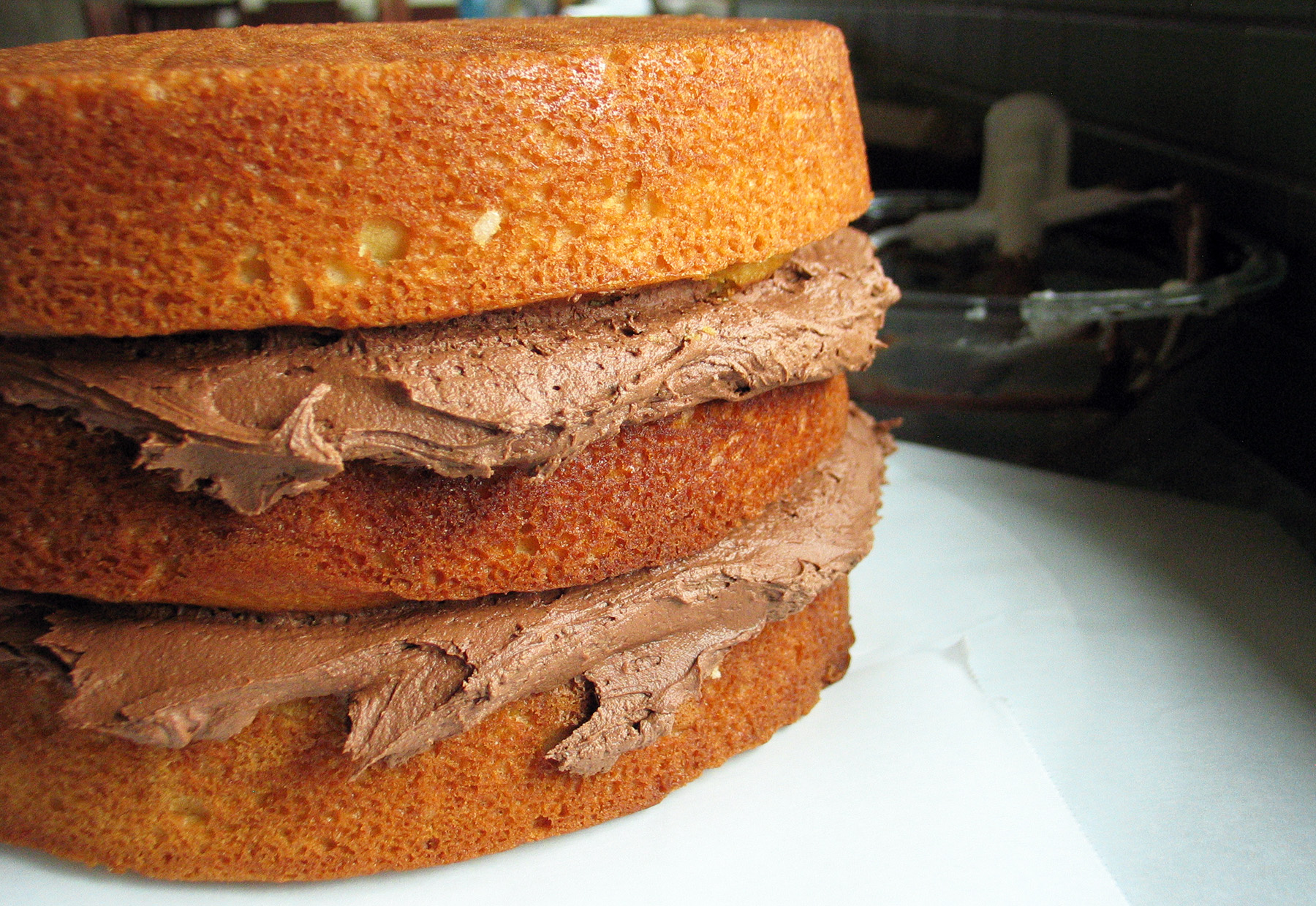 Three-Layer Yellow Cake