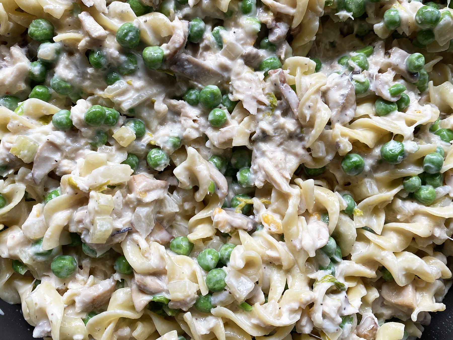 Tuna Noodle Casserole (from scratch)