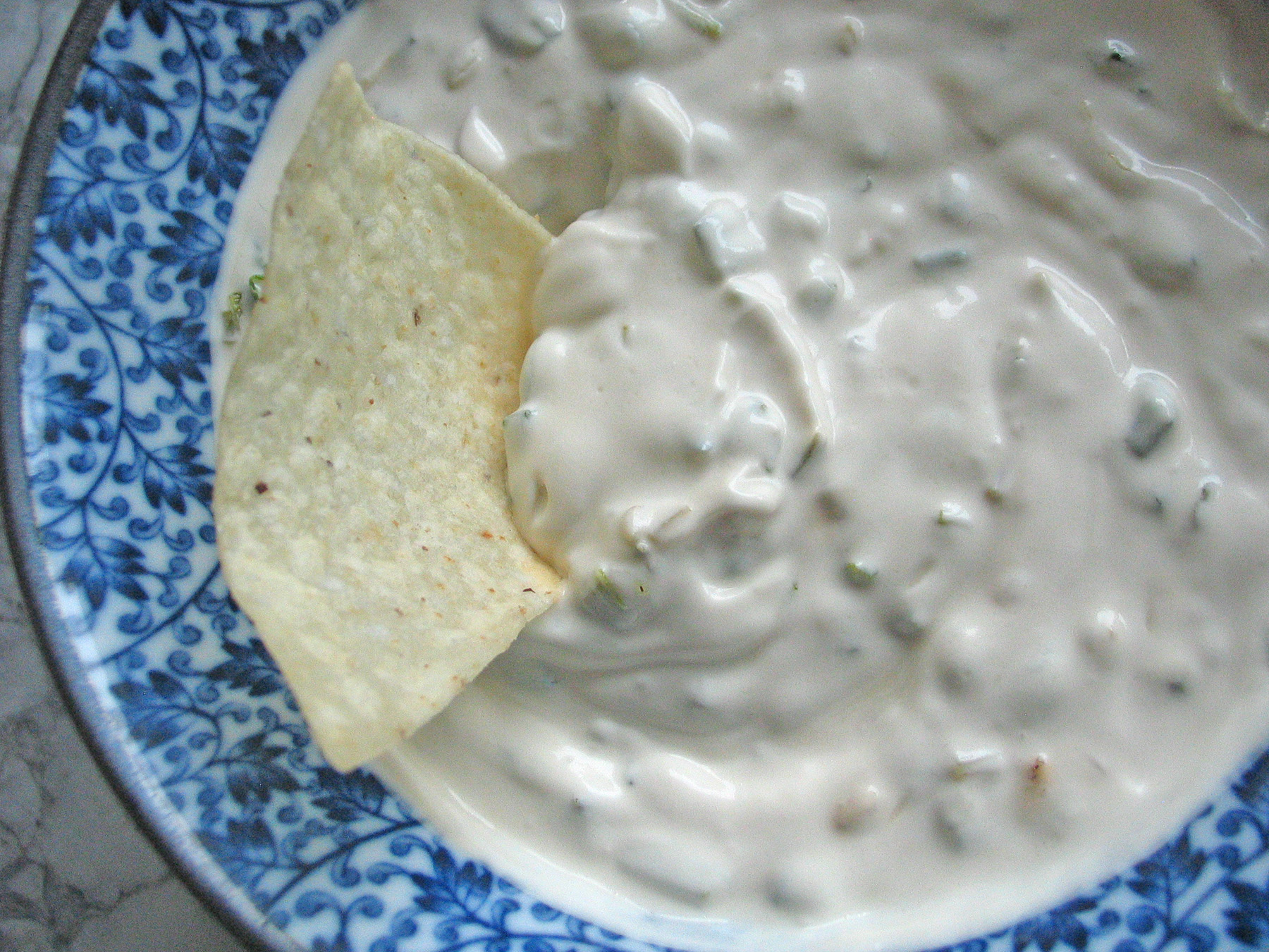 Charred Scallion Dip