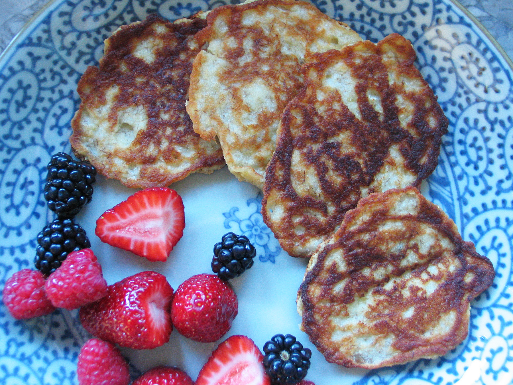 Banana Egg Pancakes (Gluten-free)