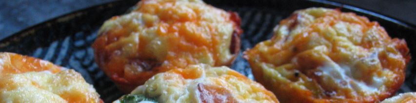 Broccoli, Bacon and Cheese Egg Muffins