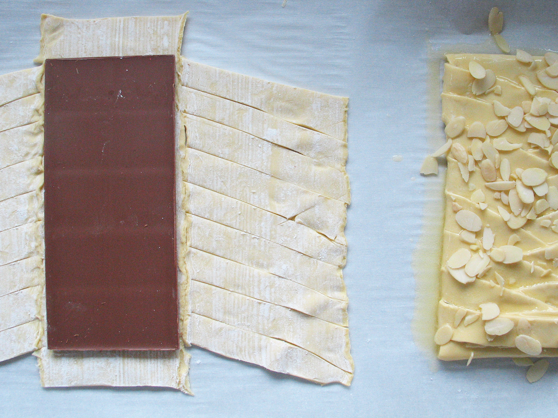 Chocolate Almond Braid