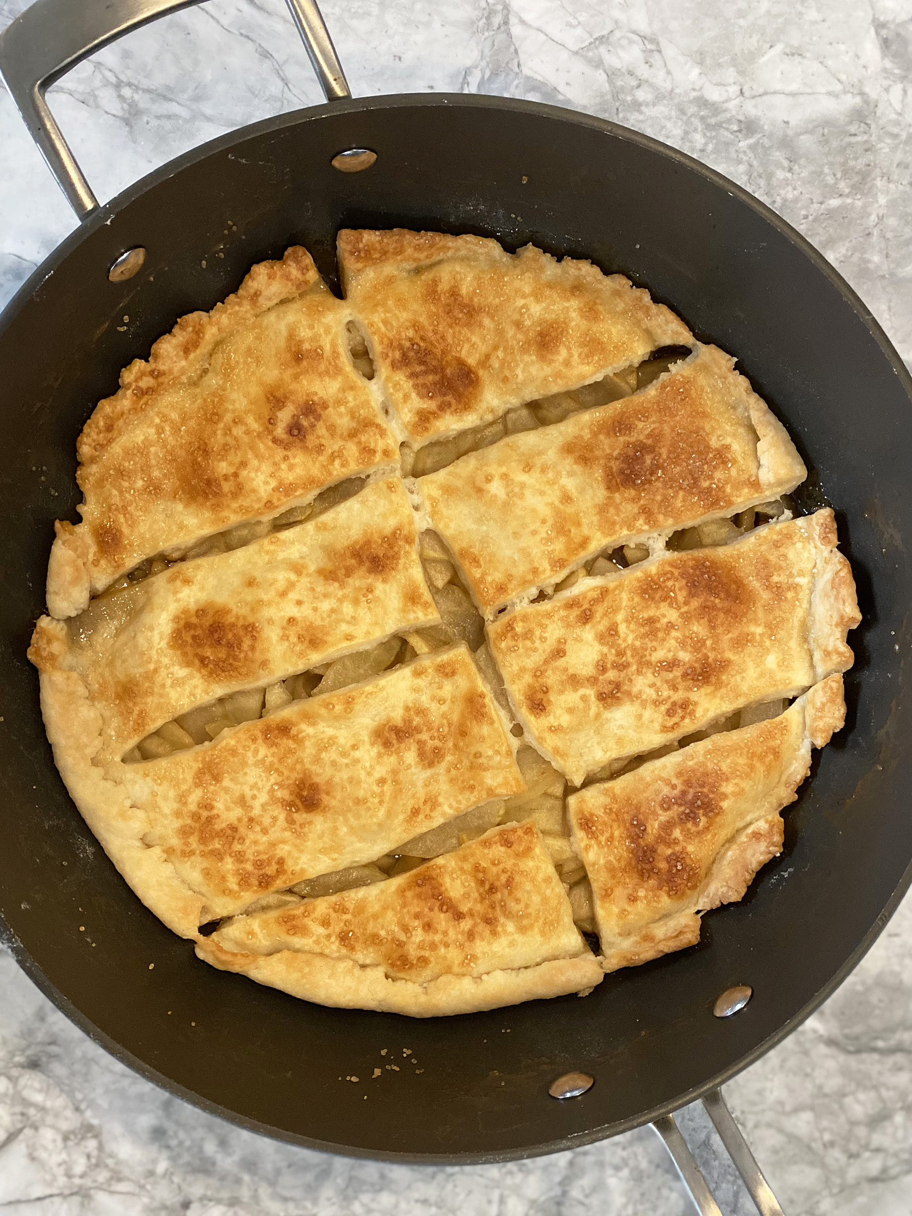 Skillet Apple Pie