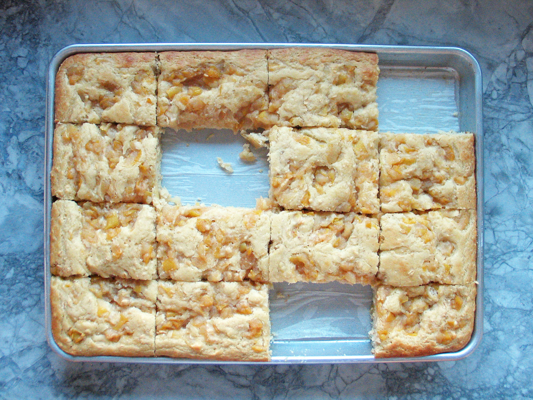 Sheet Pan Cider-Ricotta Pancakes (with Pear Compote)