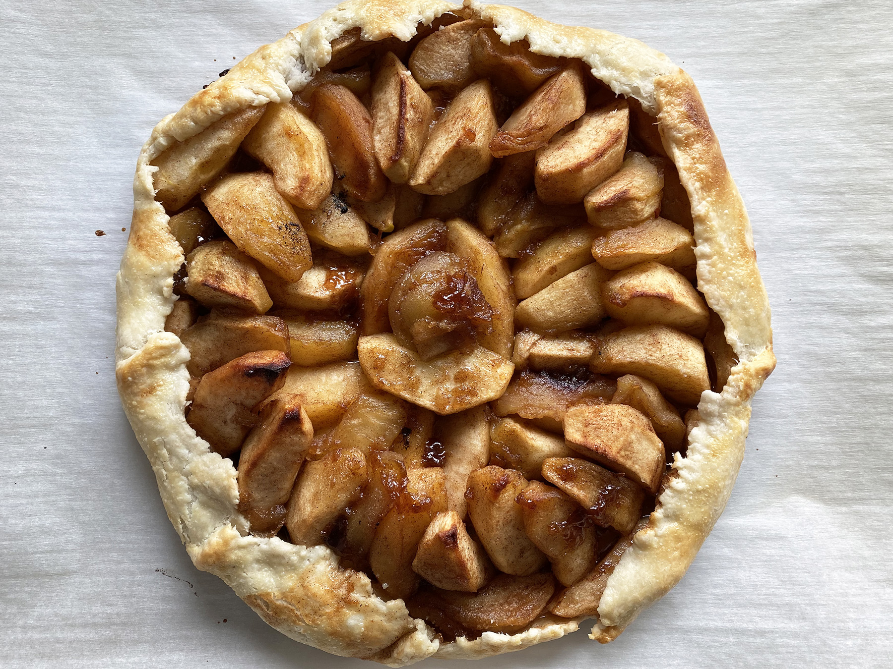 Caramelized Apple Galette
