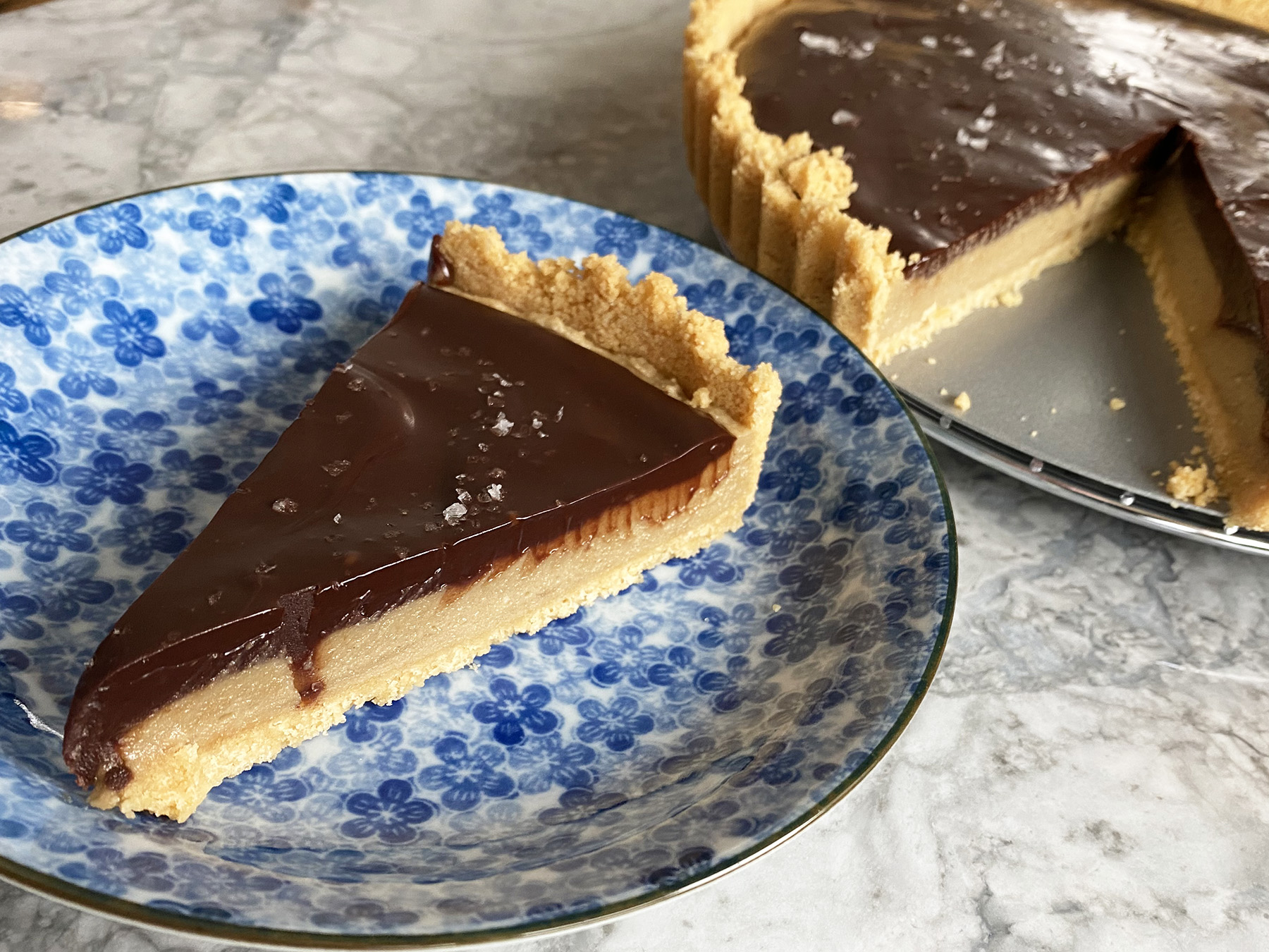 Chocolate SunButter Tart