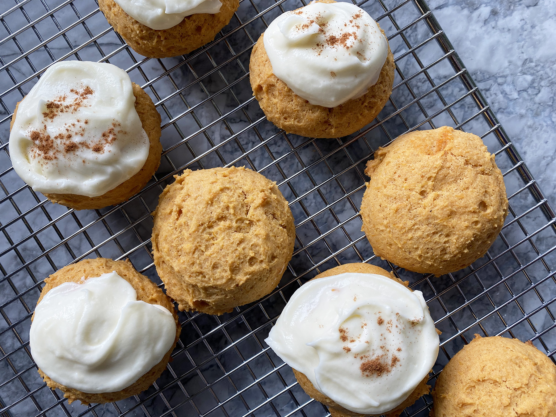 Pumpkin Spice Cake Cookies