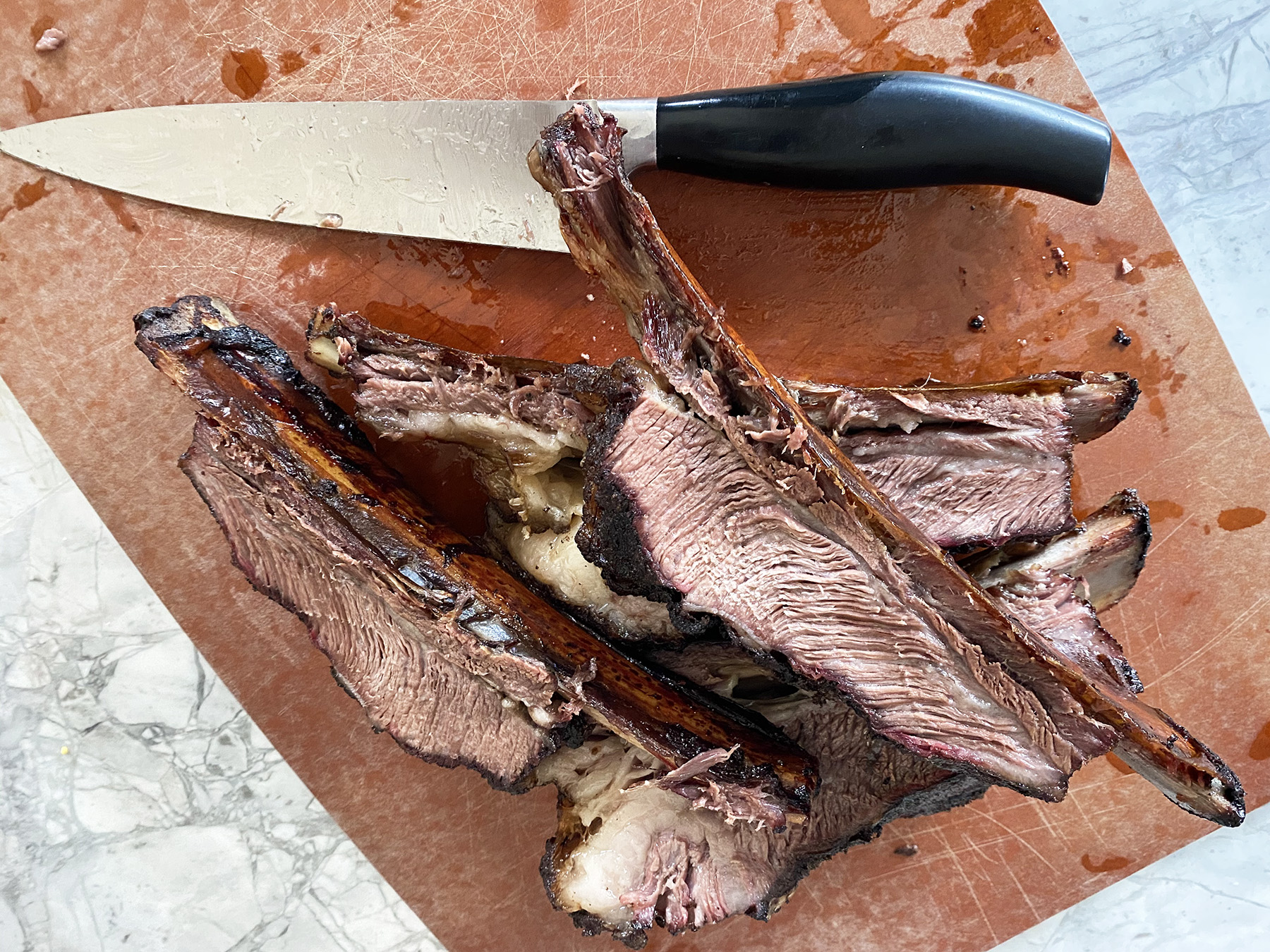 Brock’s Smoked Beef Ribs