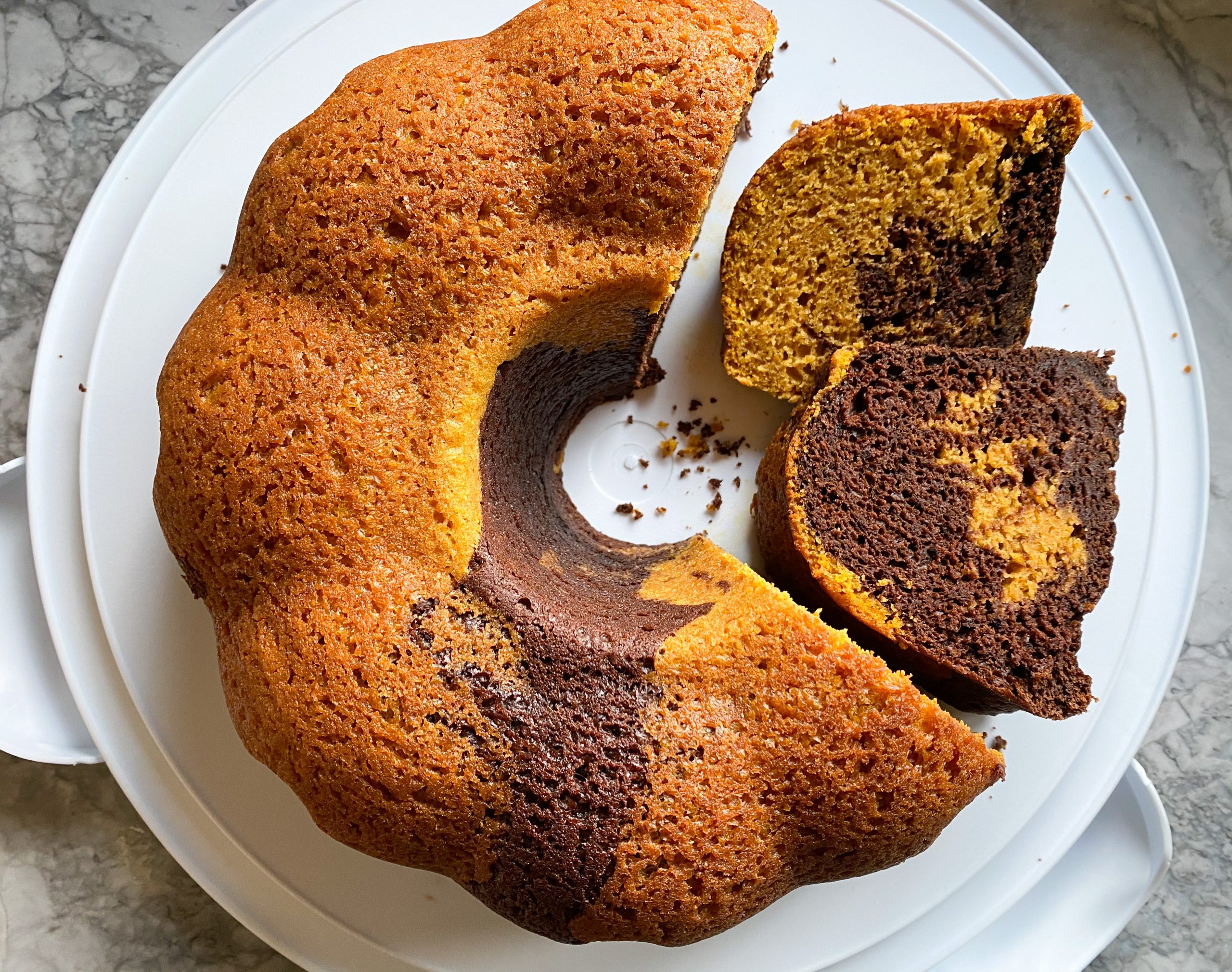 Pumpkin Chocolate Bundt Cake