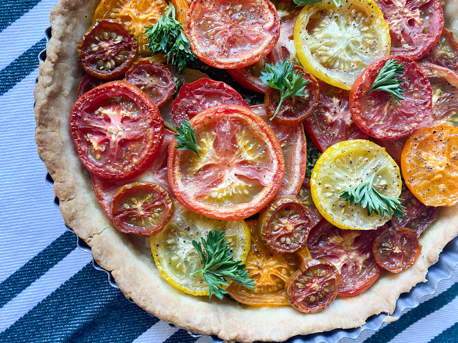 Mathilde’s Tomato Tart