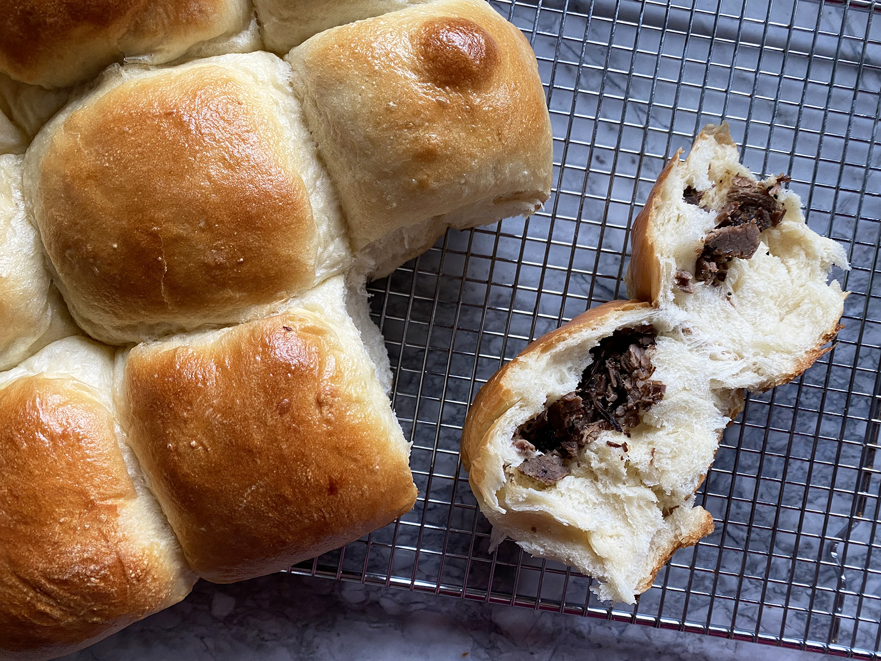 Stuffed Milk Buns