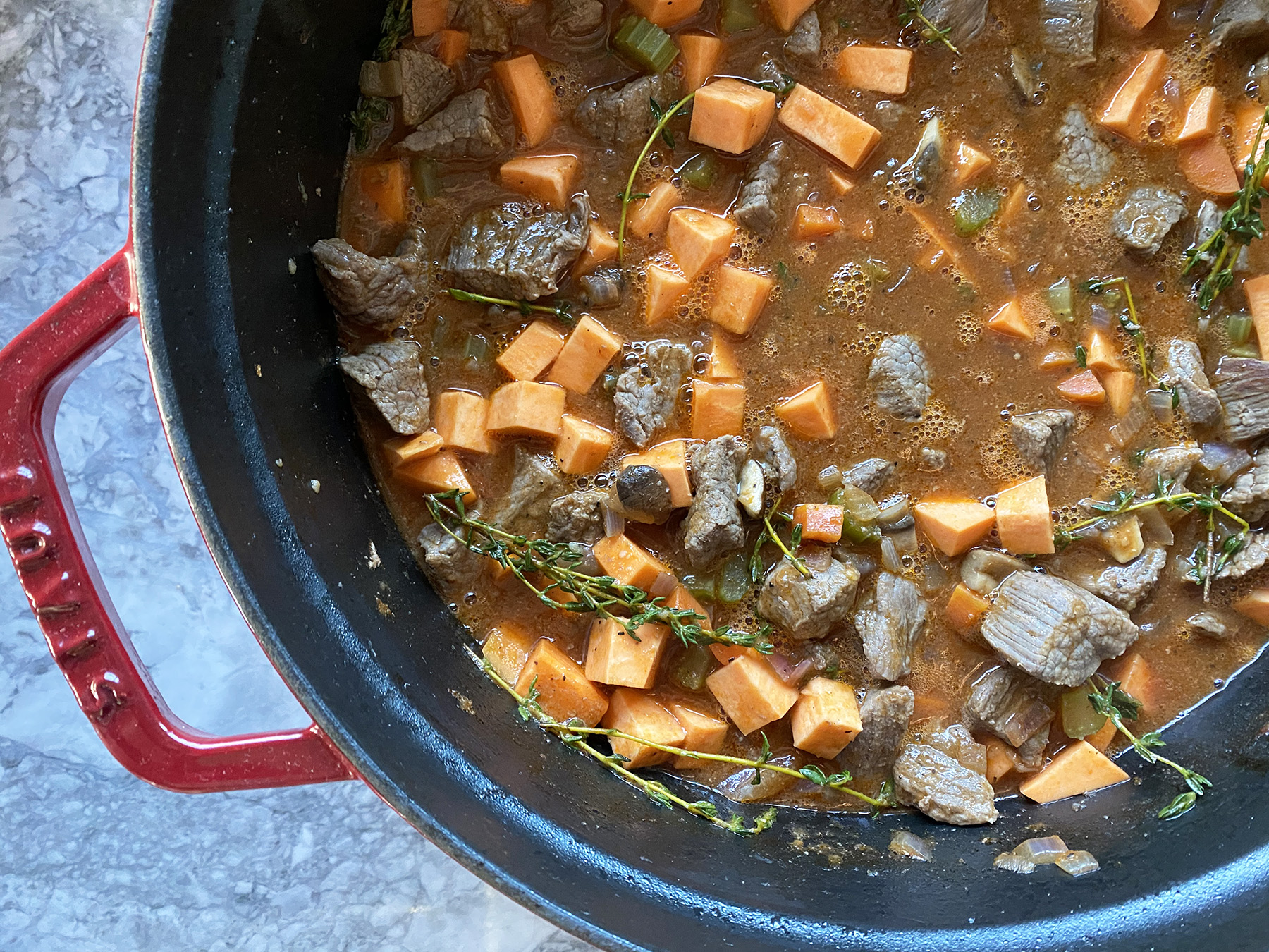 Sweet Potato Beef Stew