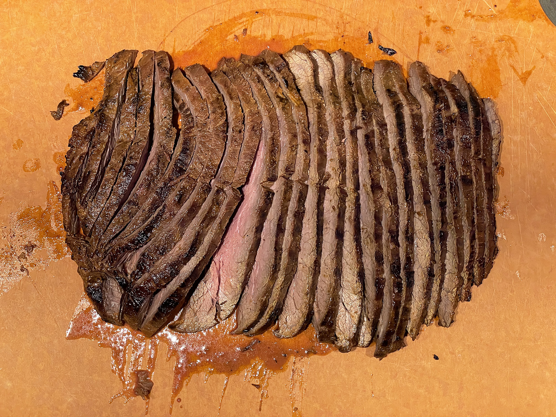 Marinated Flank (for Korean-style lettuce tacos)