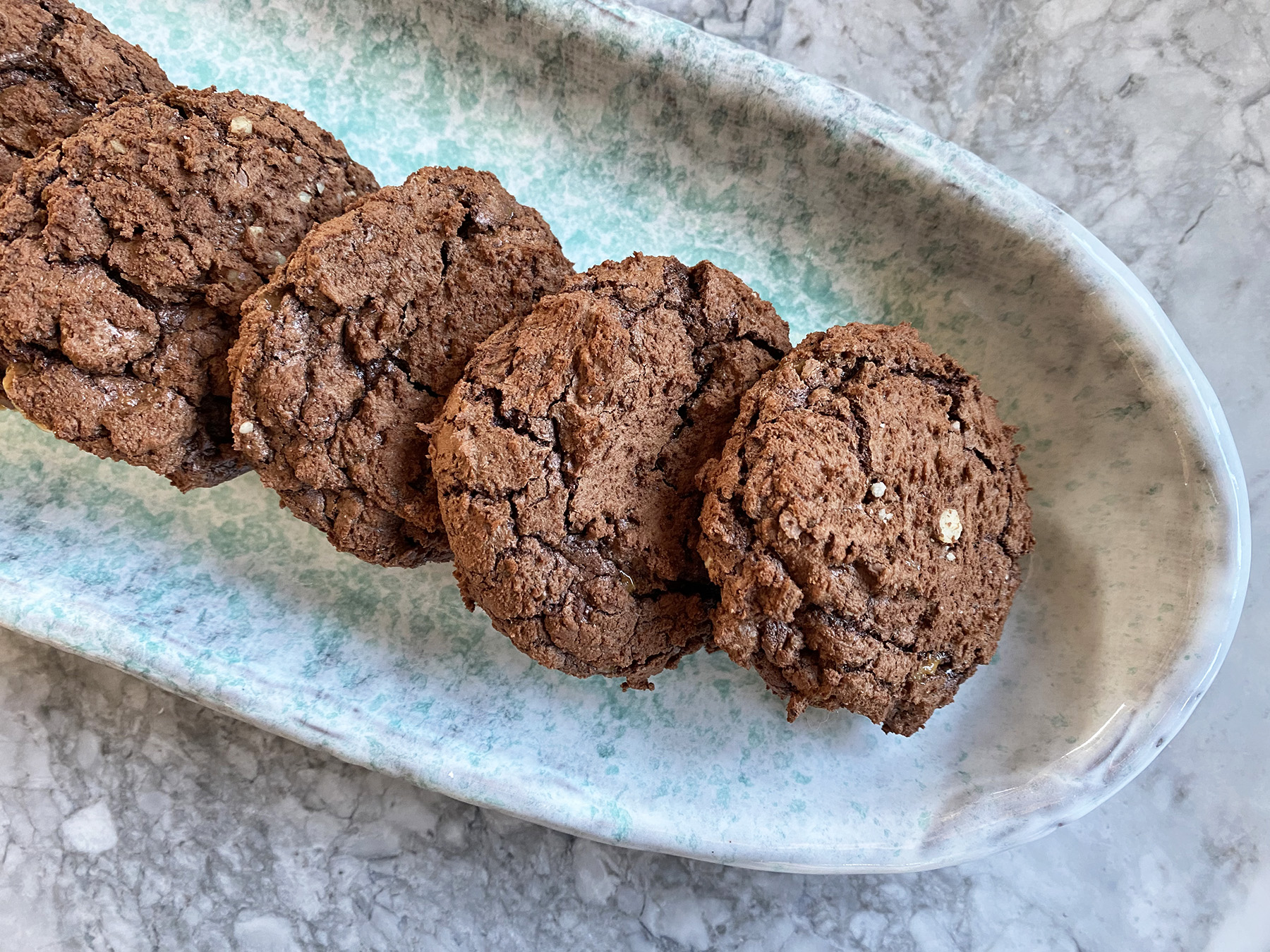 Chocolate Toffee Cookies