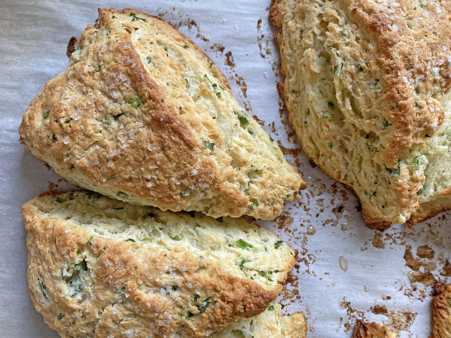 Sour Cream and Onion Biscuits
