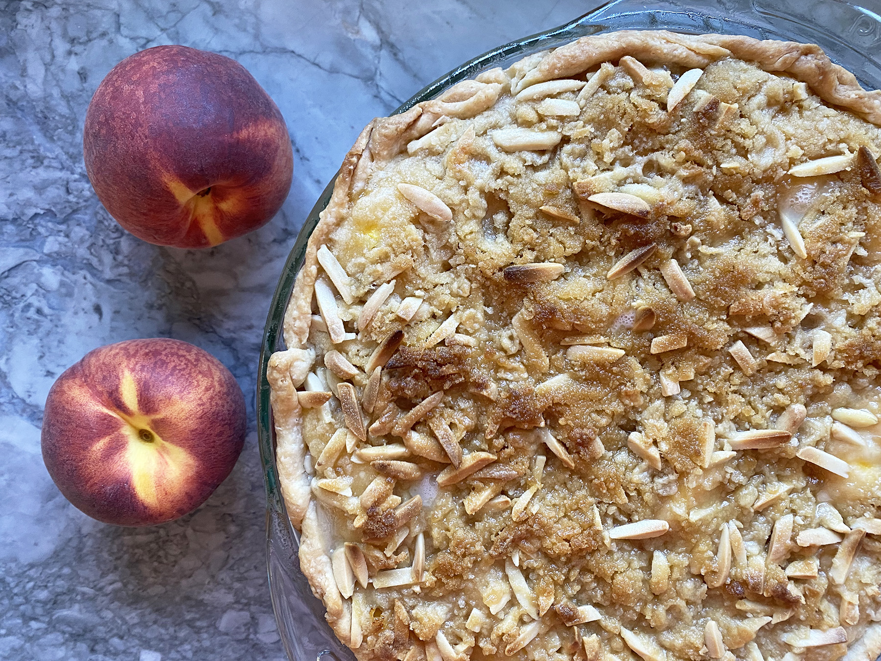 Peaches and Cream Pie