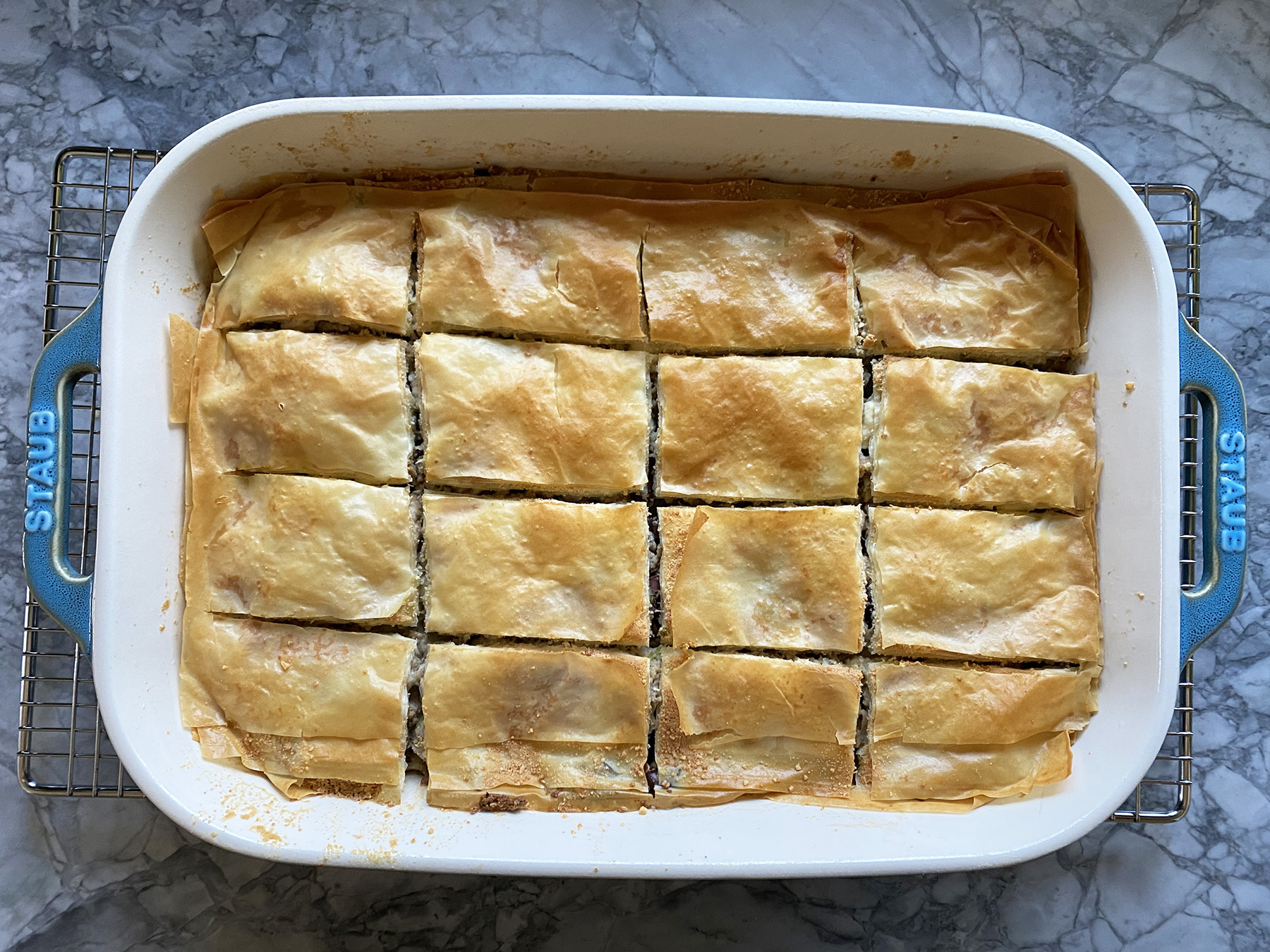 Greek Chicken Pie
