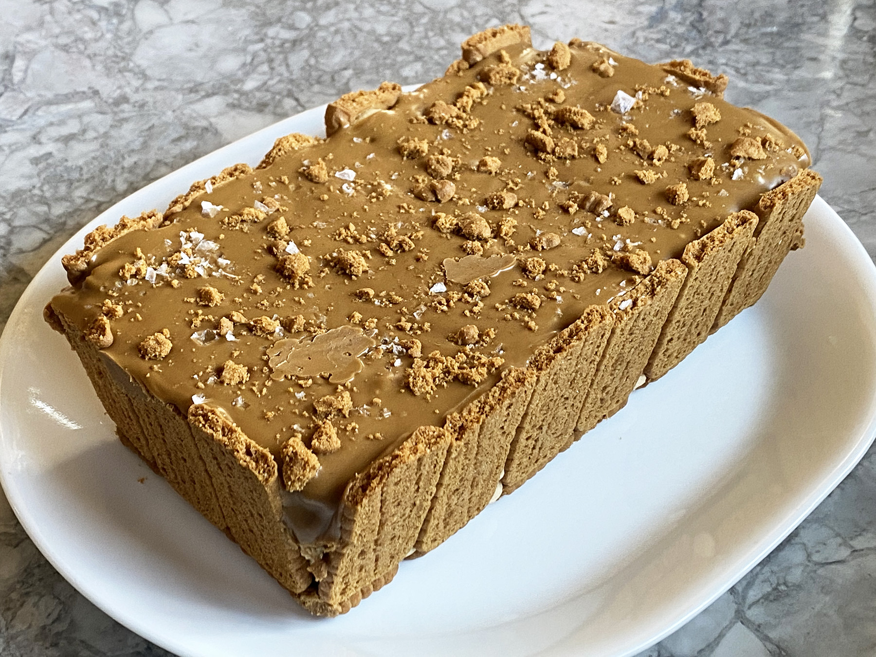 Biscoff Icebox Cake