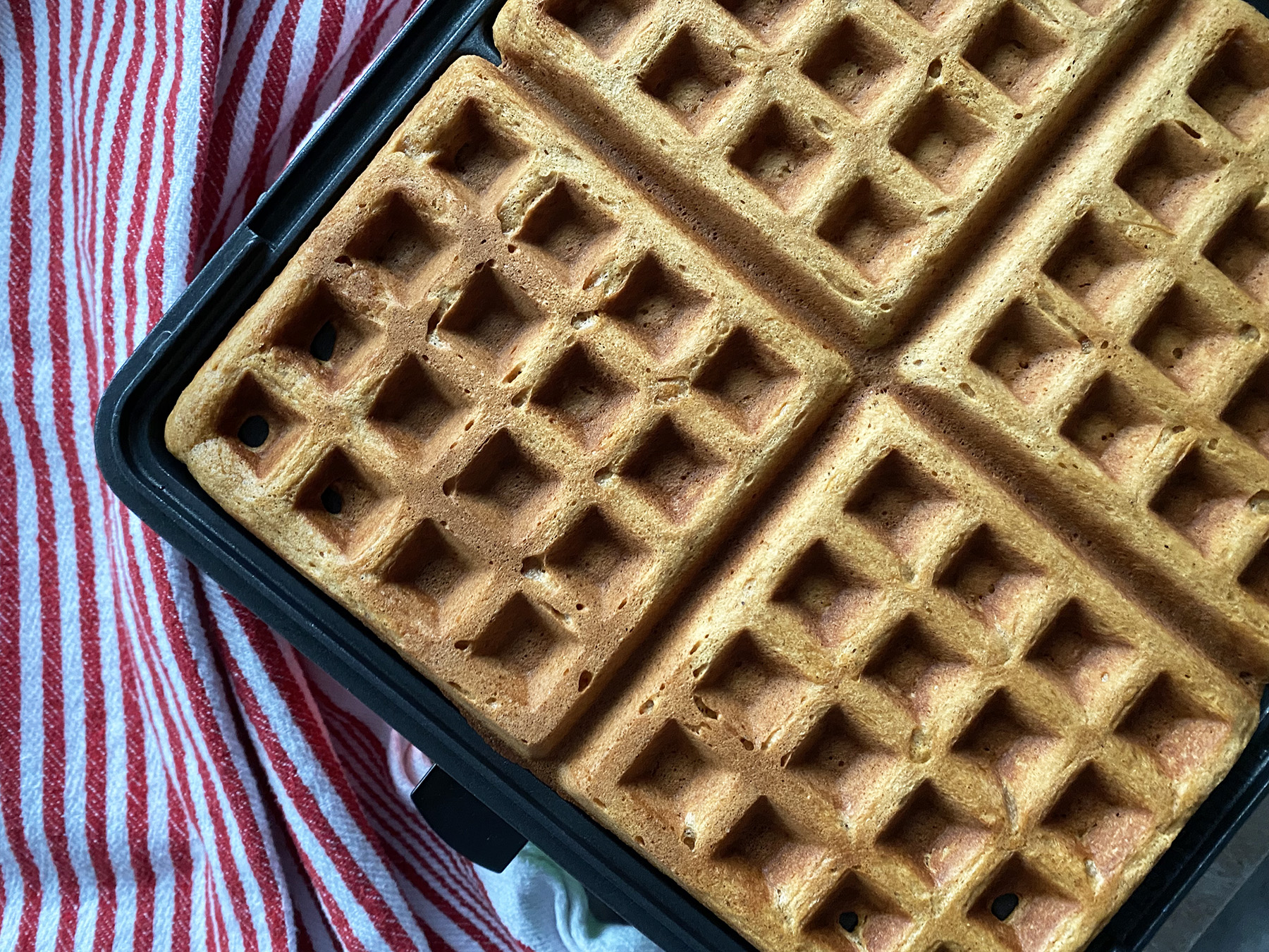 Gingerbread Waffles