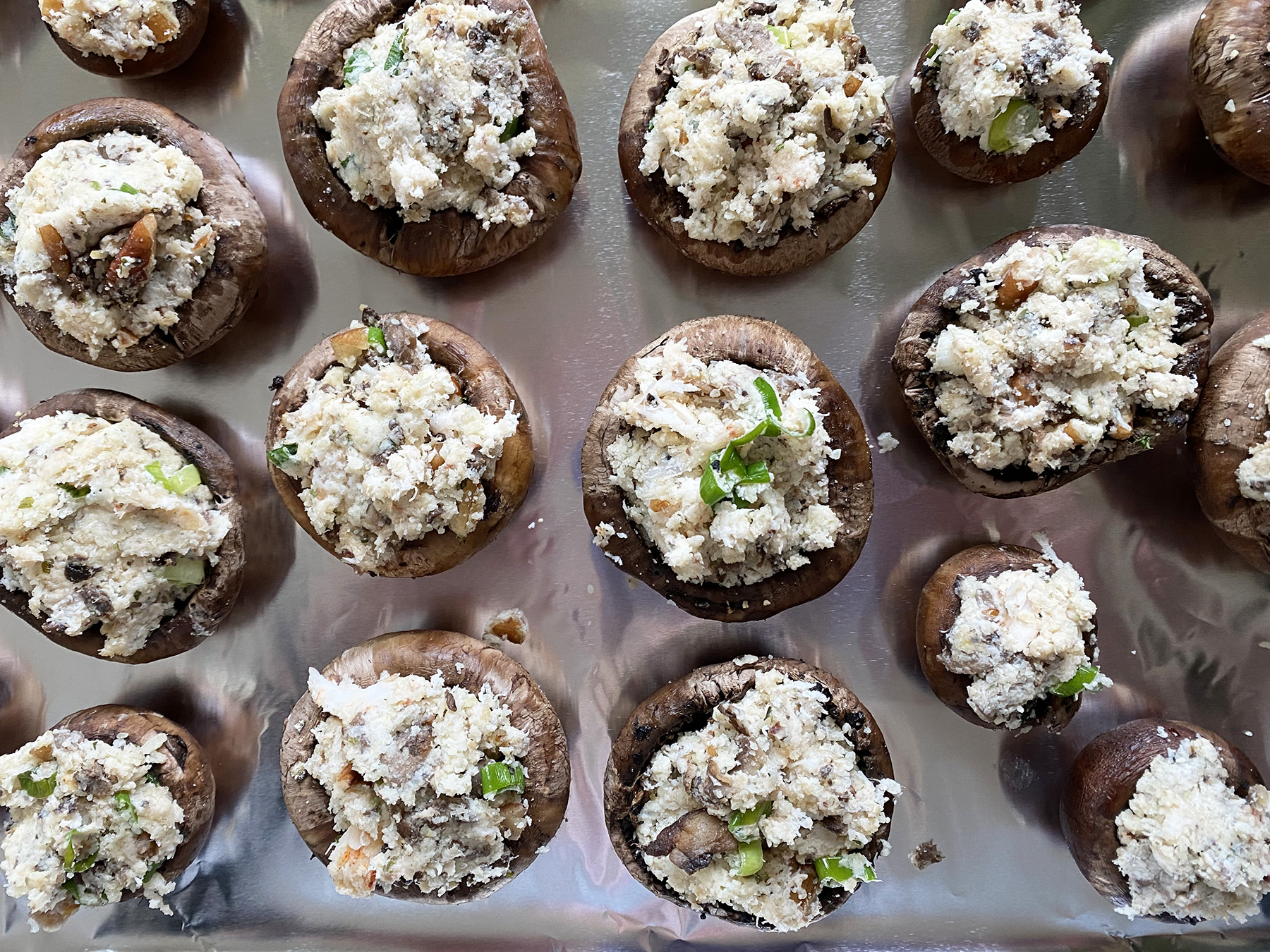 Crab Stuffed Mushrooms