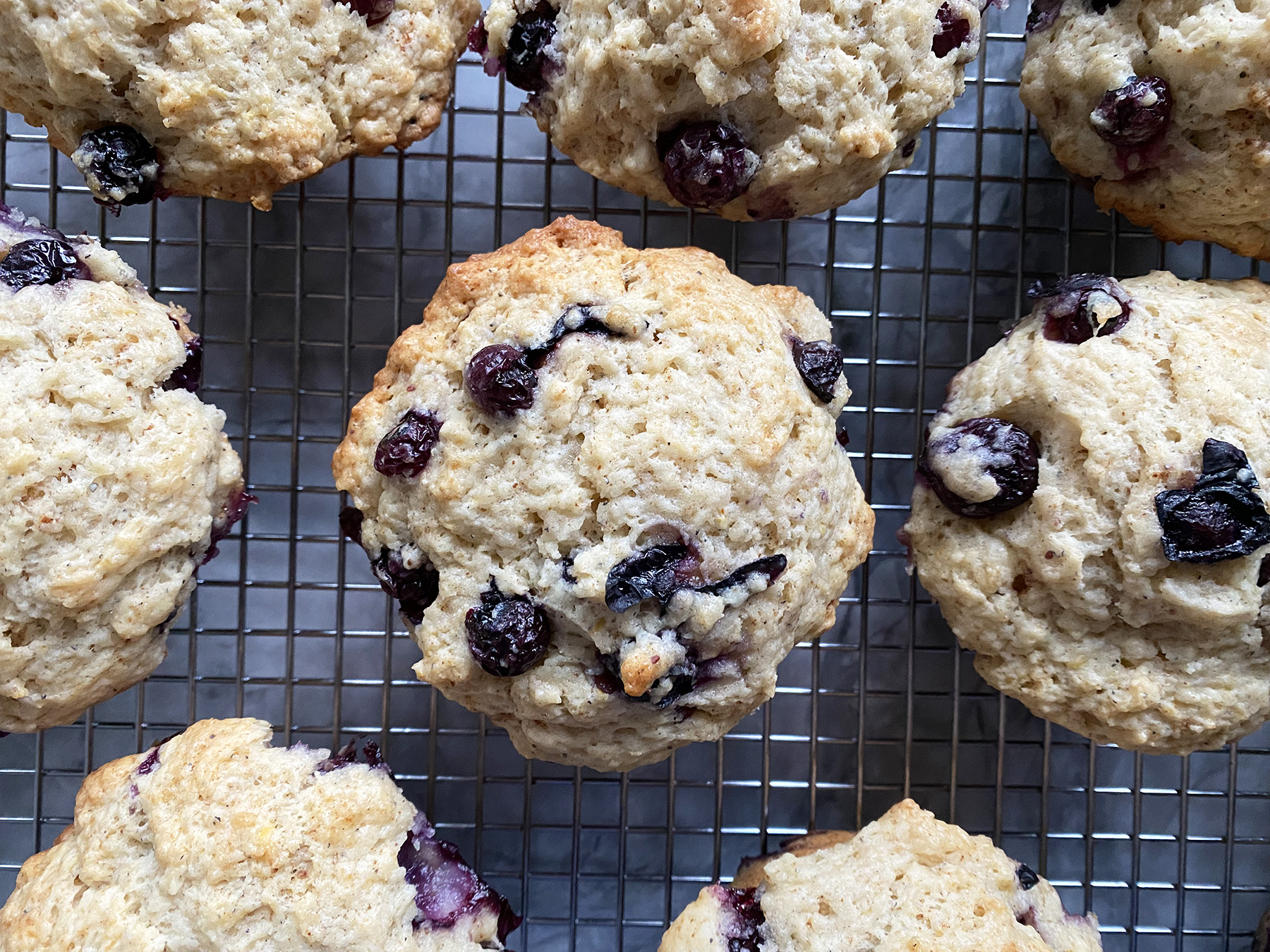 Blueberry Brown Butter Muffins