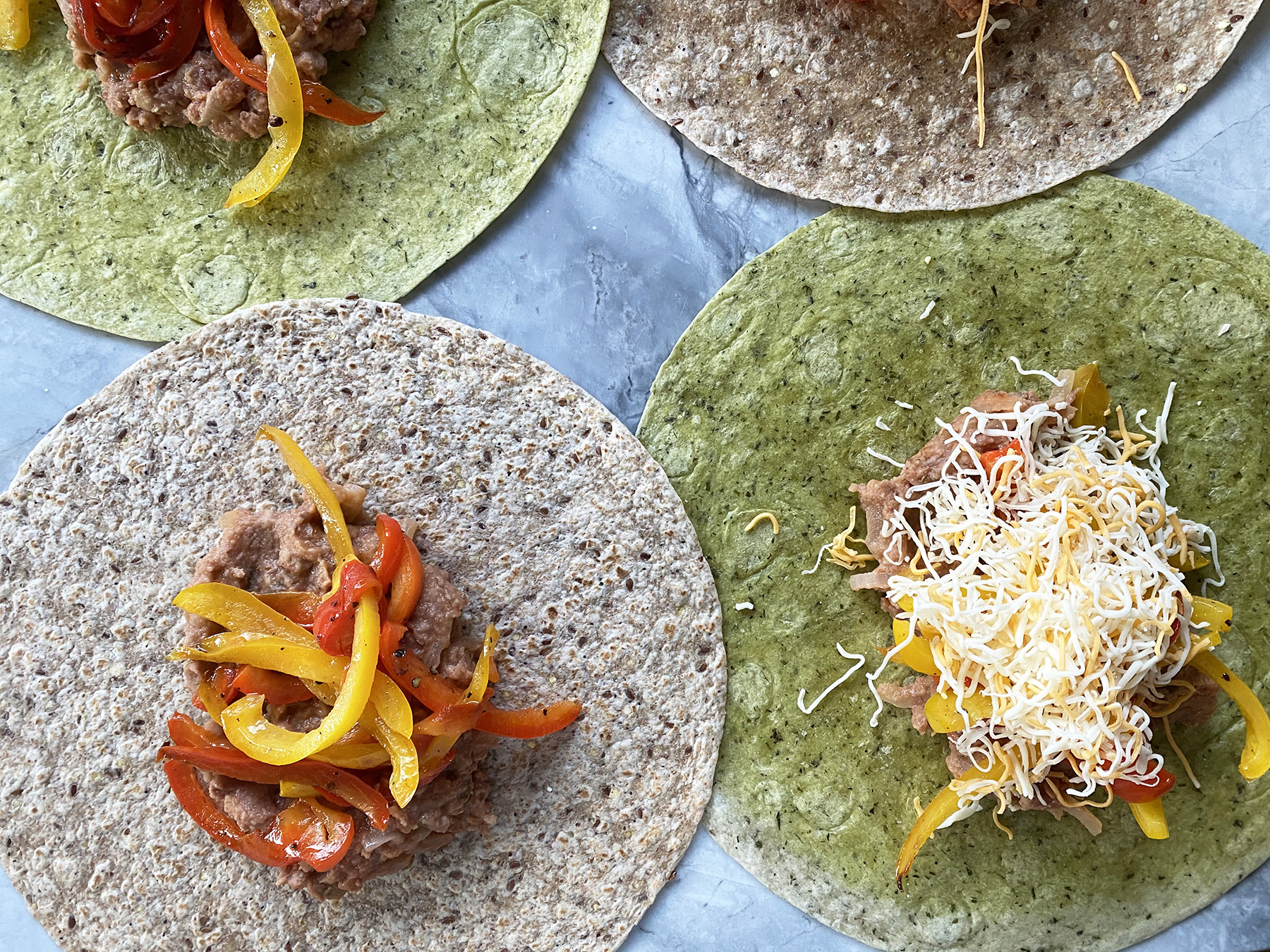 Bean and Cheese Burritos