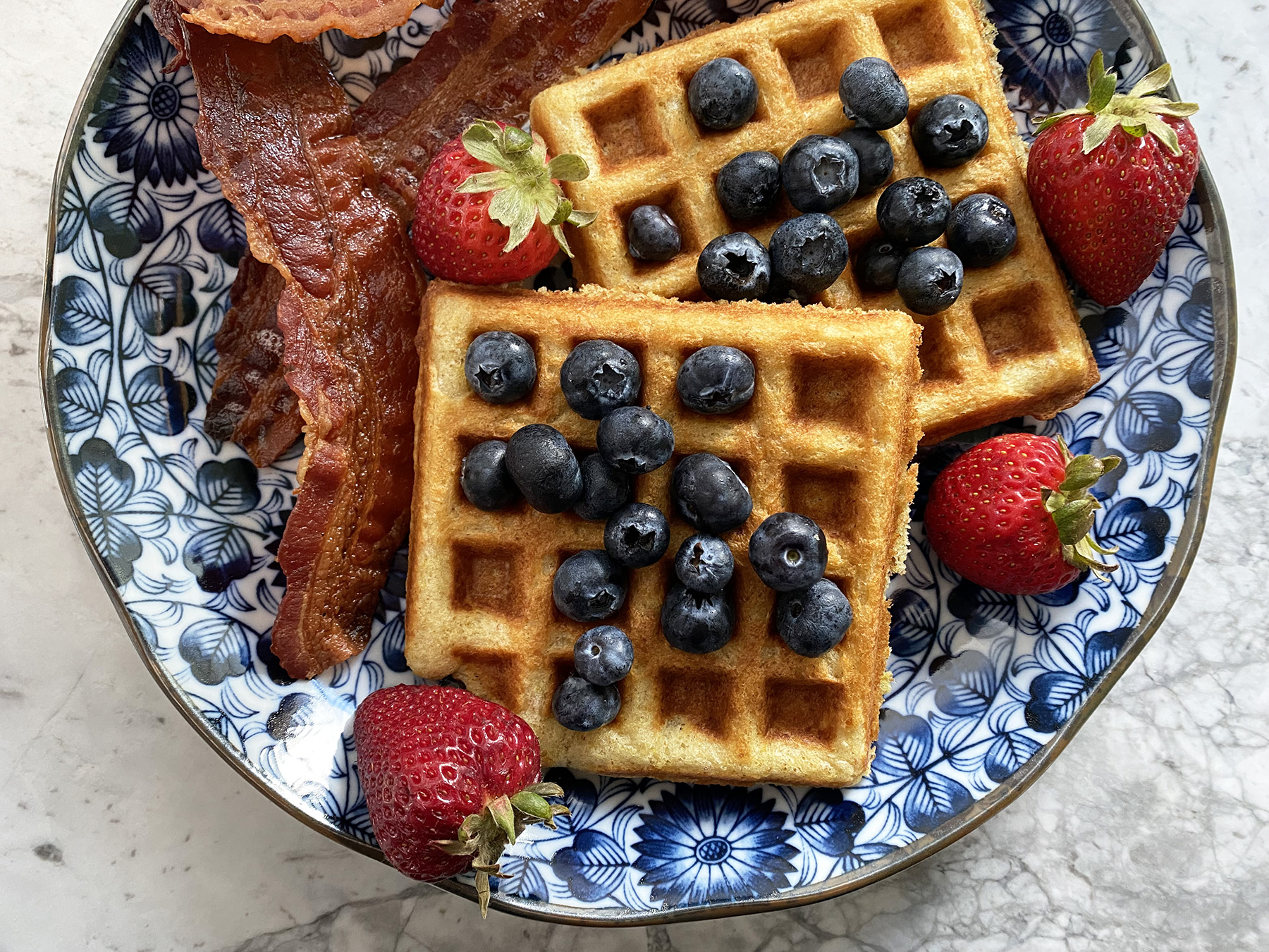 Buttermilk Brown Sugar Waffles