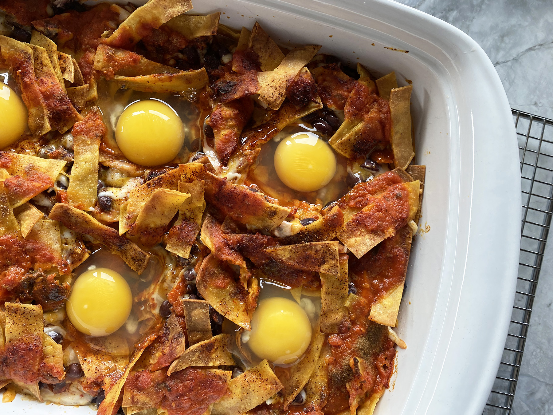Chilaquiles Casserole