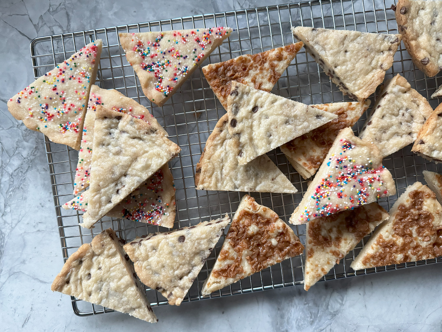Shortbread Wedge Cookies