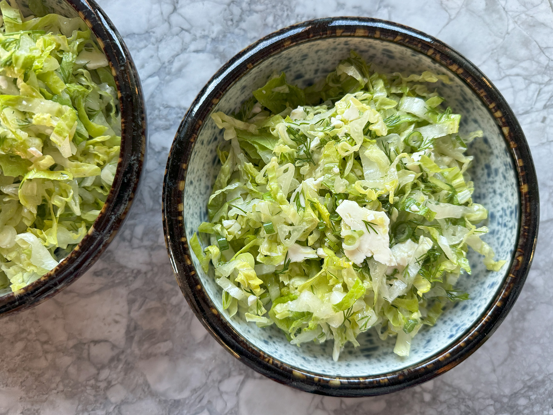 Greek Lettuce Salad (Maroulosalata)